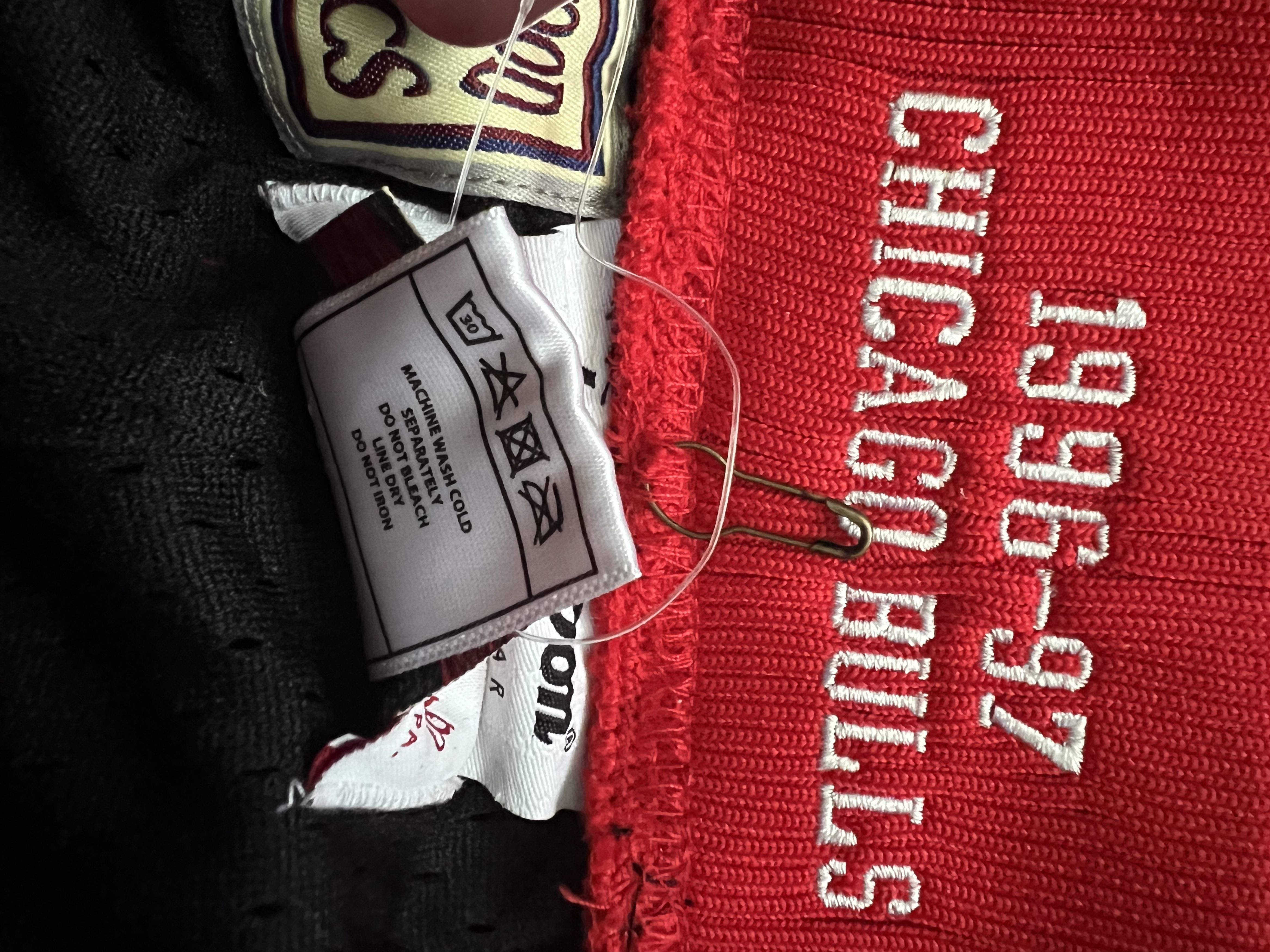 Just Don × Mitchell & Ness Chicago Bulls Just Don 10th Year Anniversary 1996 Shorts L Size US 34 / EU 50 - 9 Thumbnail