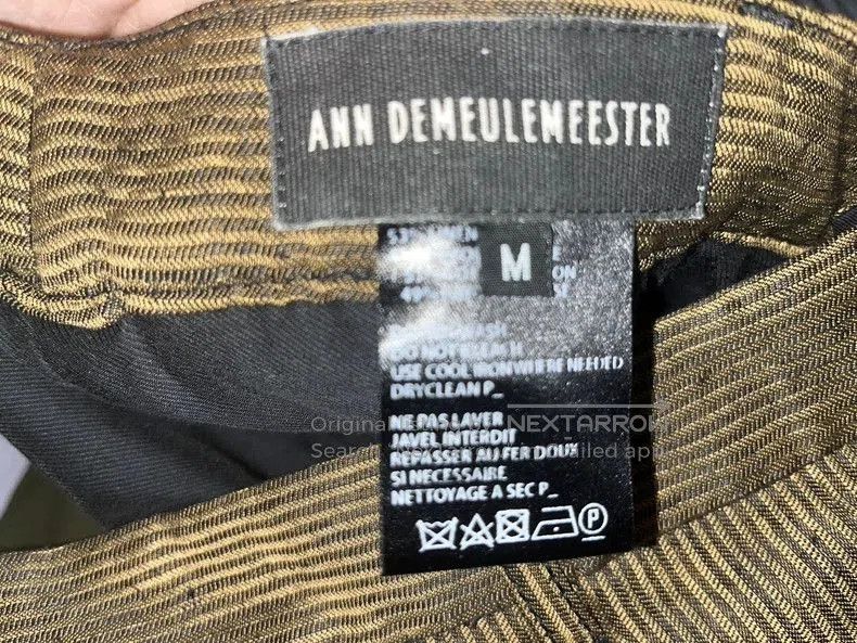 Ann Demeulemeester Ann Demeulemeester Wool Silk Shorts. Size US 38 / EU 54 - 2 Thumbnail