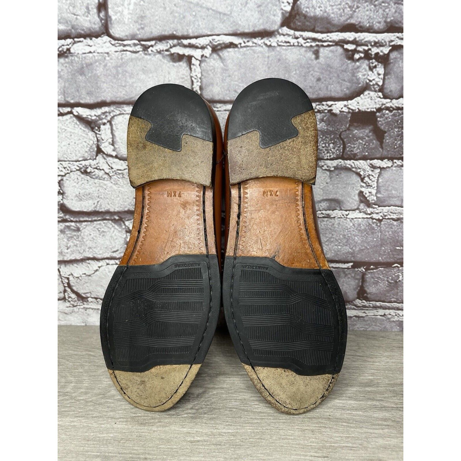 G.H. Bass & Co. G.H. Bass & Co. Brown Leather Slip On Penny Loafers Dress Sh Size US 7.5 / EU 40-41 - 16 Thumbnail