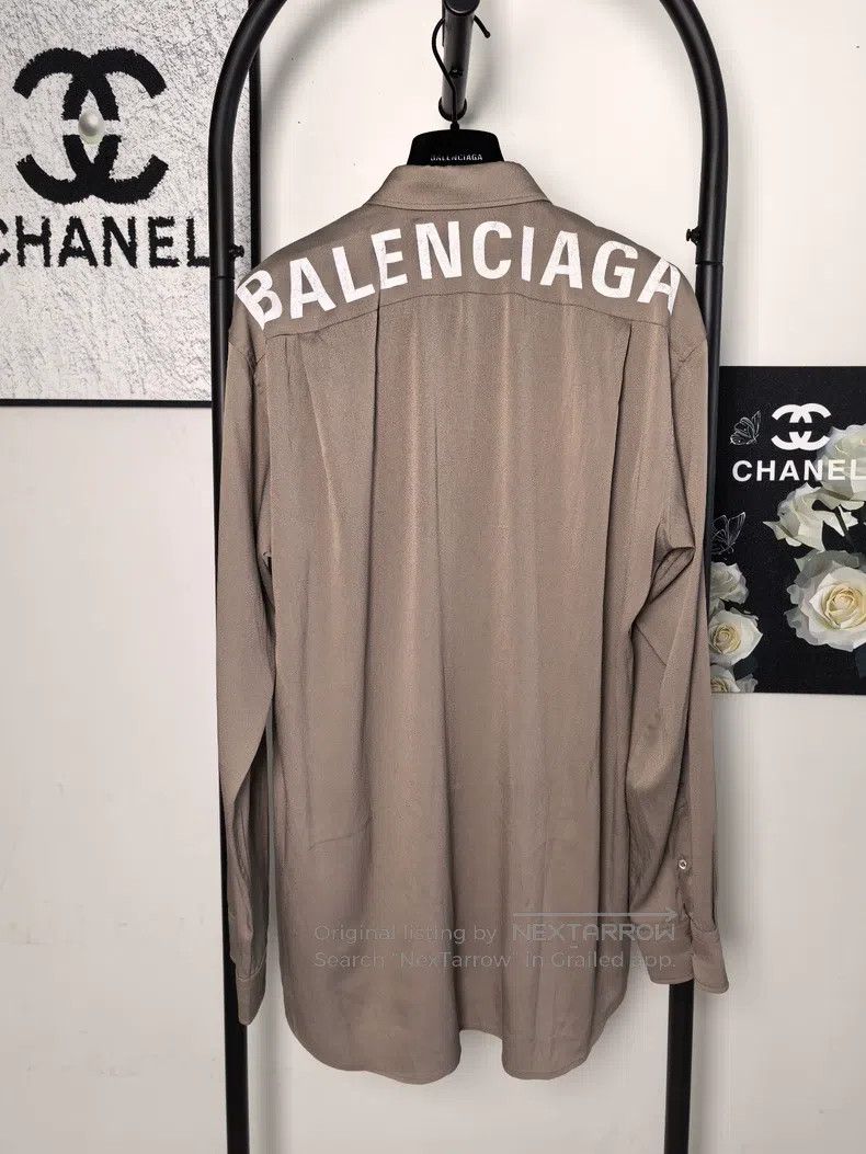 Balenciaga Balenciaga size 34 Letter Logo Shirt Size S / US 4 / IT 40 - 1 Thumbnail
