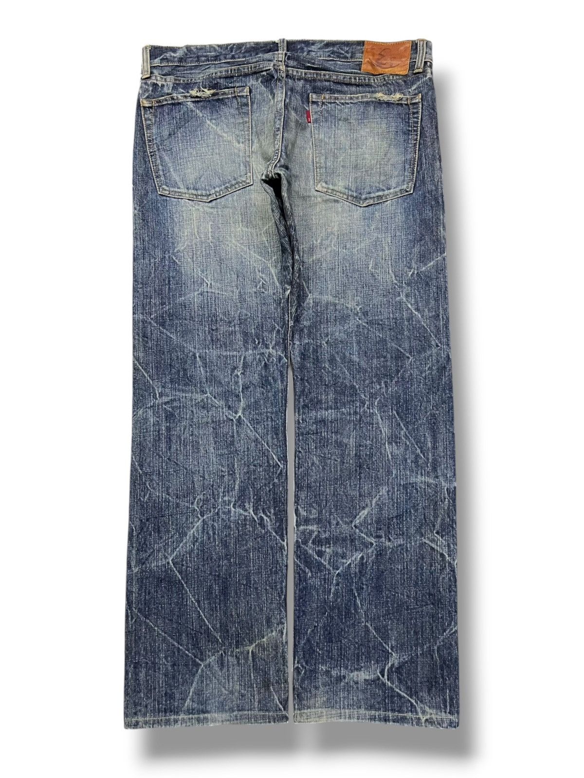 Eternal Loose Vintage Y2K Eternal Japan - Thunder Wash, Distressed Size US 36 / EU 52 - 3 Thumbnail