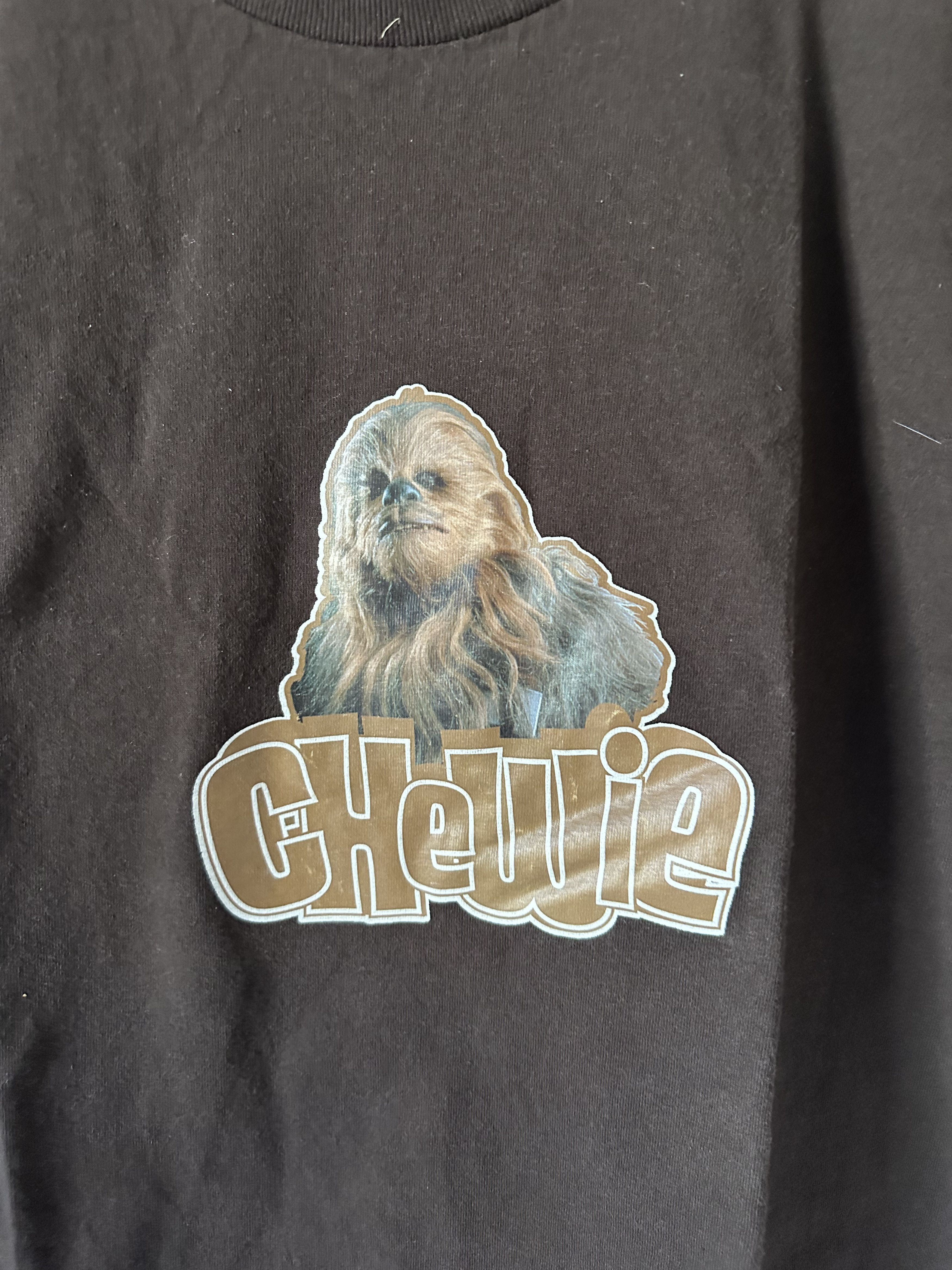 Star Wars × Vintage Star Wars Chewbacca "Chewie" Brown Short Sleeve Tee Shirt Size US L / EU 52-54 / 3 - 2 Thumbnail