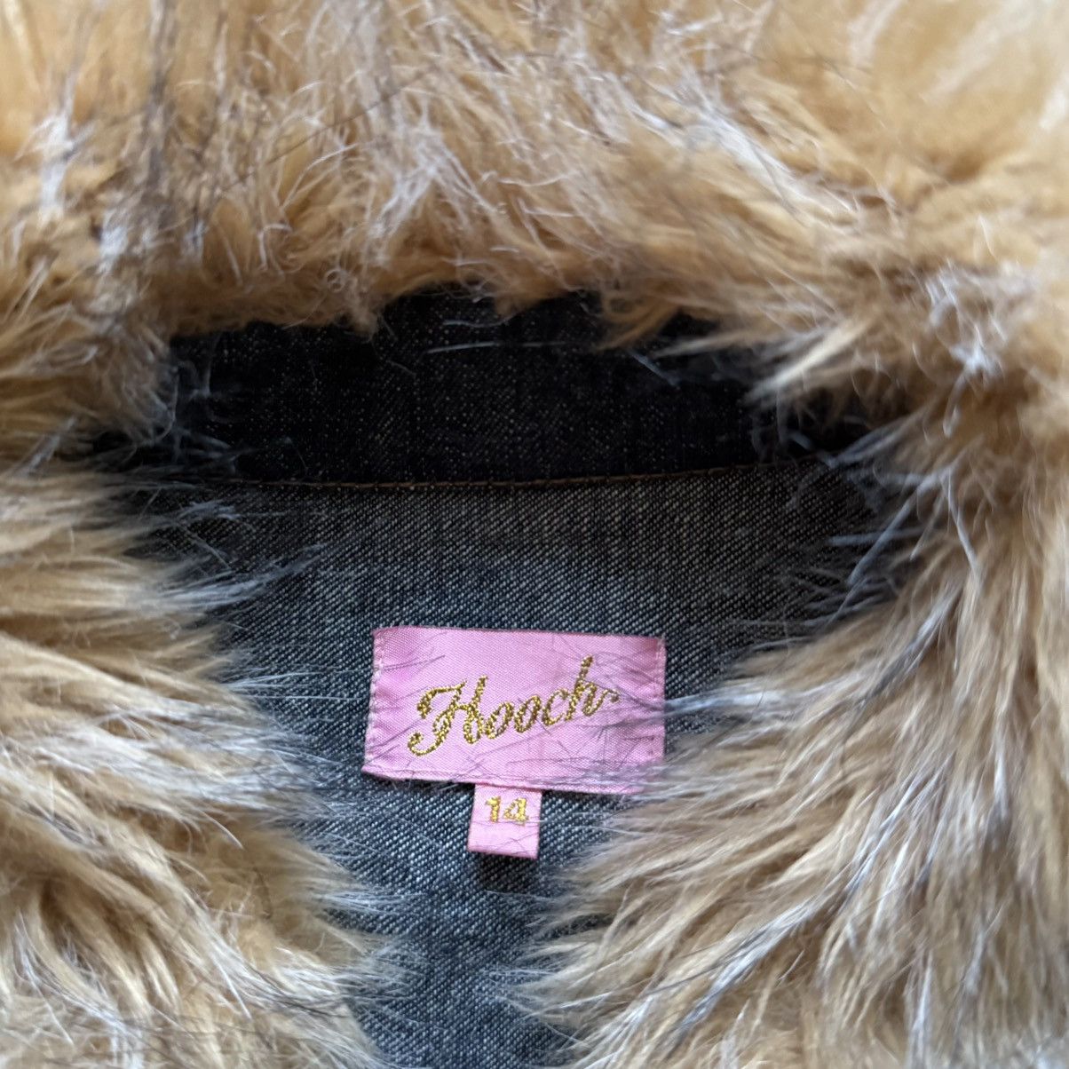 If Six Was Nine 📌 Vintage Hooch If Six Was Nine Style Denim Fur Jacket Size US M / EU 48-50 / 2 - 5 Thumbnail