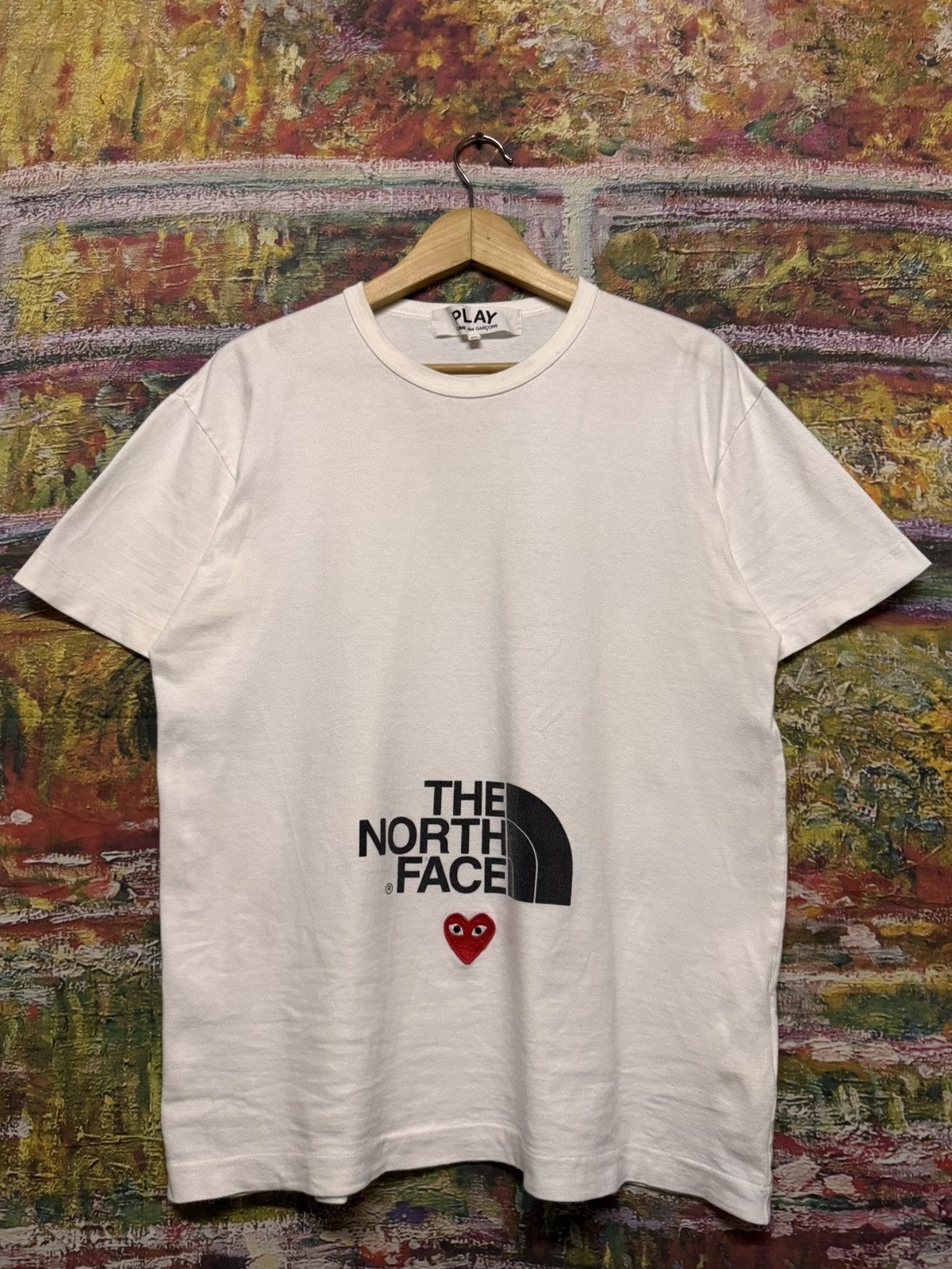 Comme des Garcons × The North Face Cdg Play x The North Face Tee Size US XL / EU 56 / 4 - 3 Thumbnail