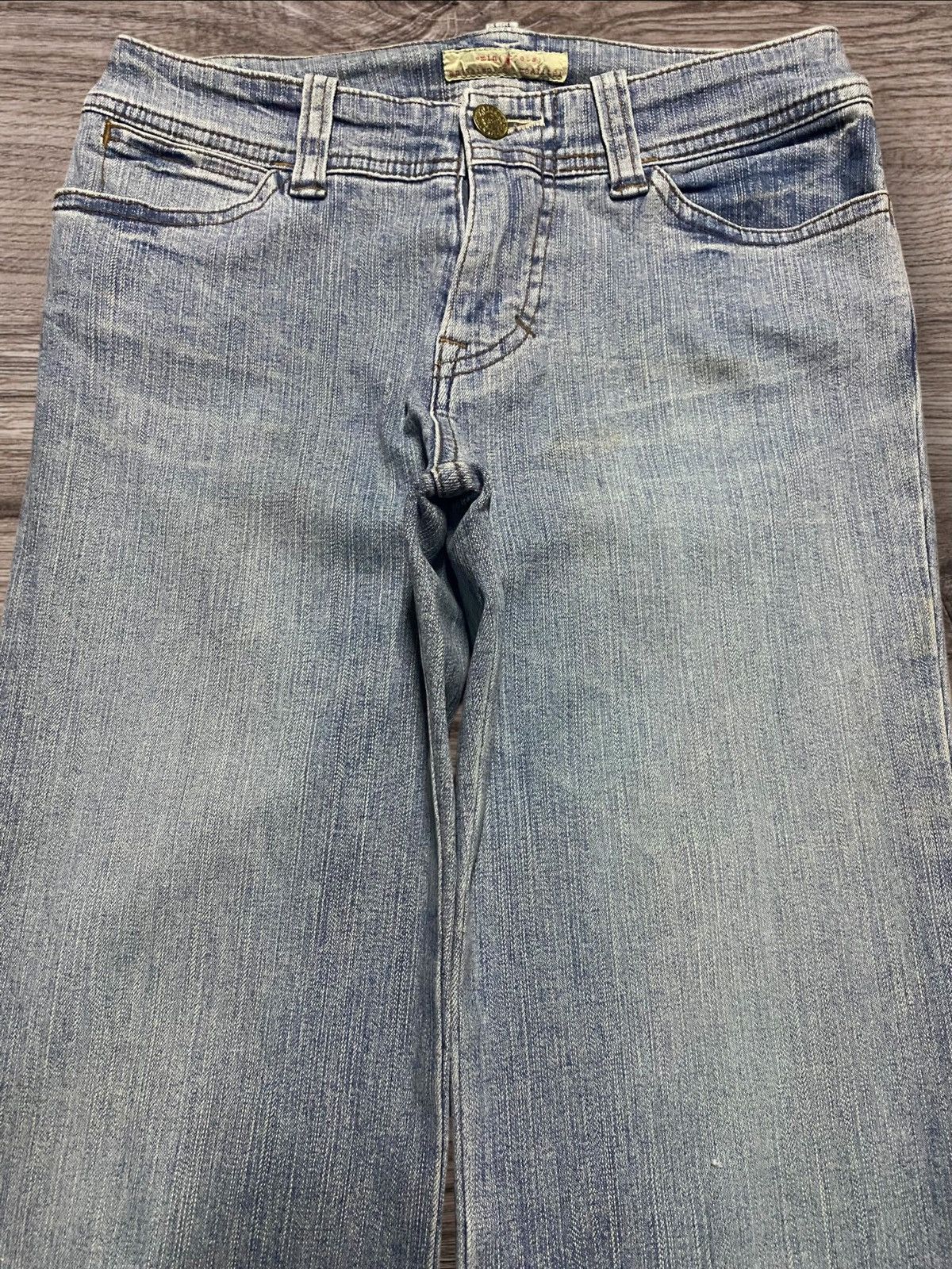 EFFECTOR Vintage Japan Brand Effect Quaint Flare Rna Jeans Size US 26 / EU 42 - 3 Thumbnail