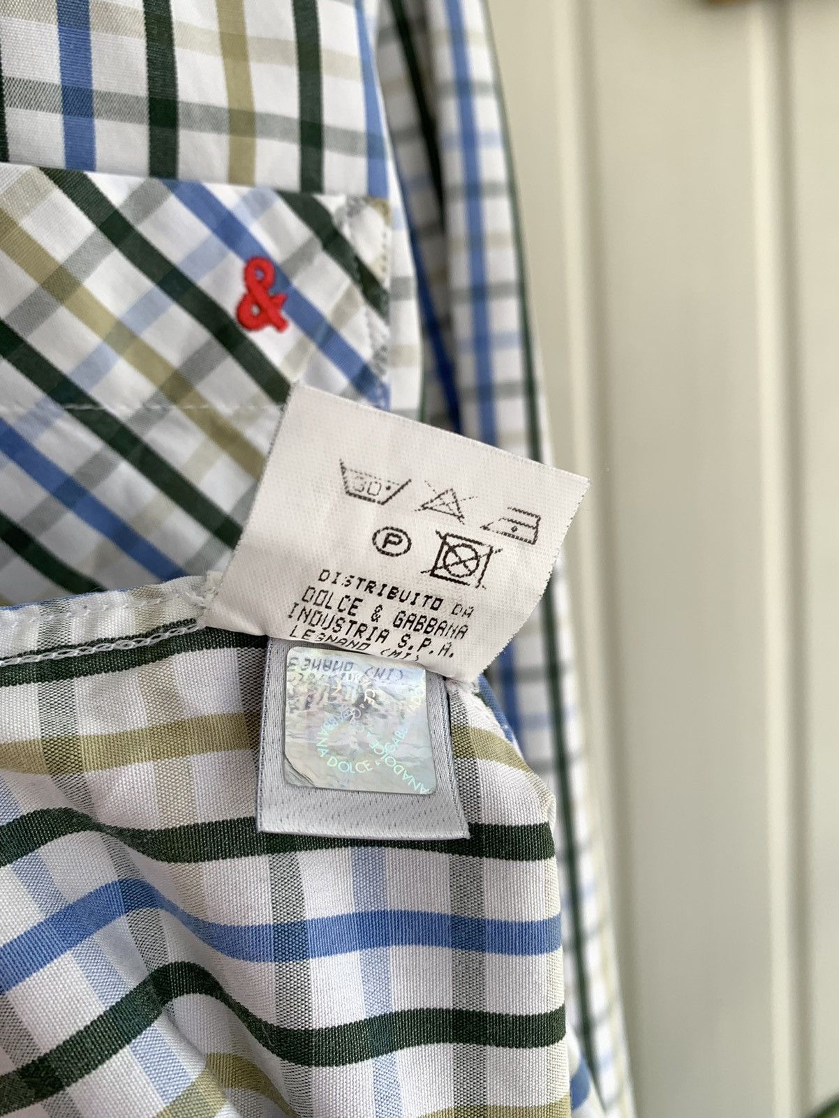 Dolce & Gabbana Dolce & Gabbana Vintage Long Sleeve Button Shirt Size L Size US L / EU 52-54 / 3 - 10 Thumbnail
