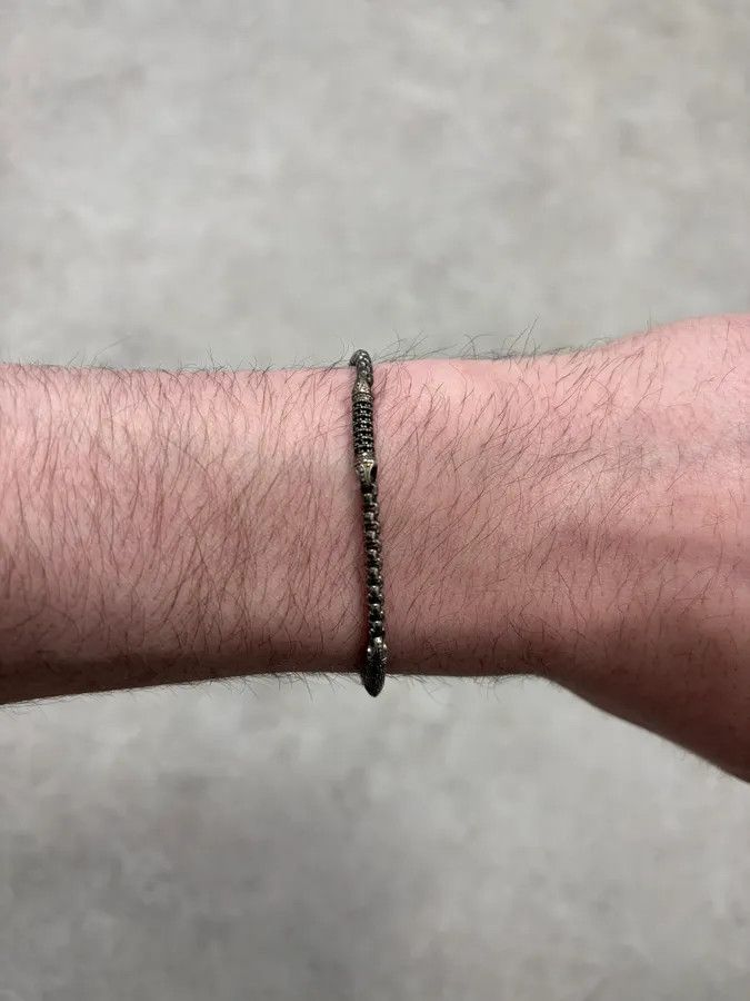 Vintage 2000s Cesare Paciotti Tiny Dagger Bracelet Size ONE SIZE - 4 Thumbnail