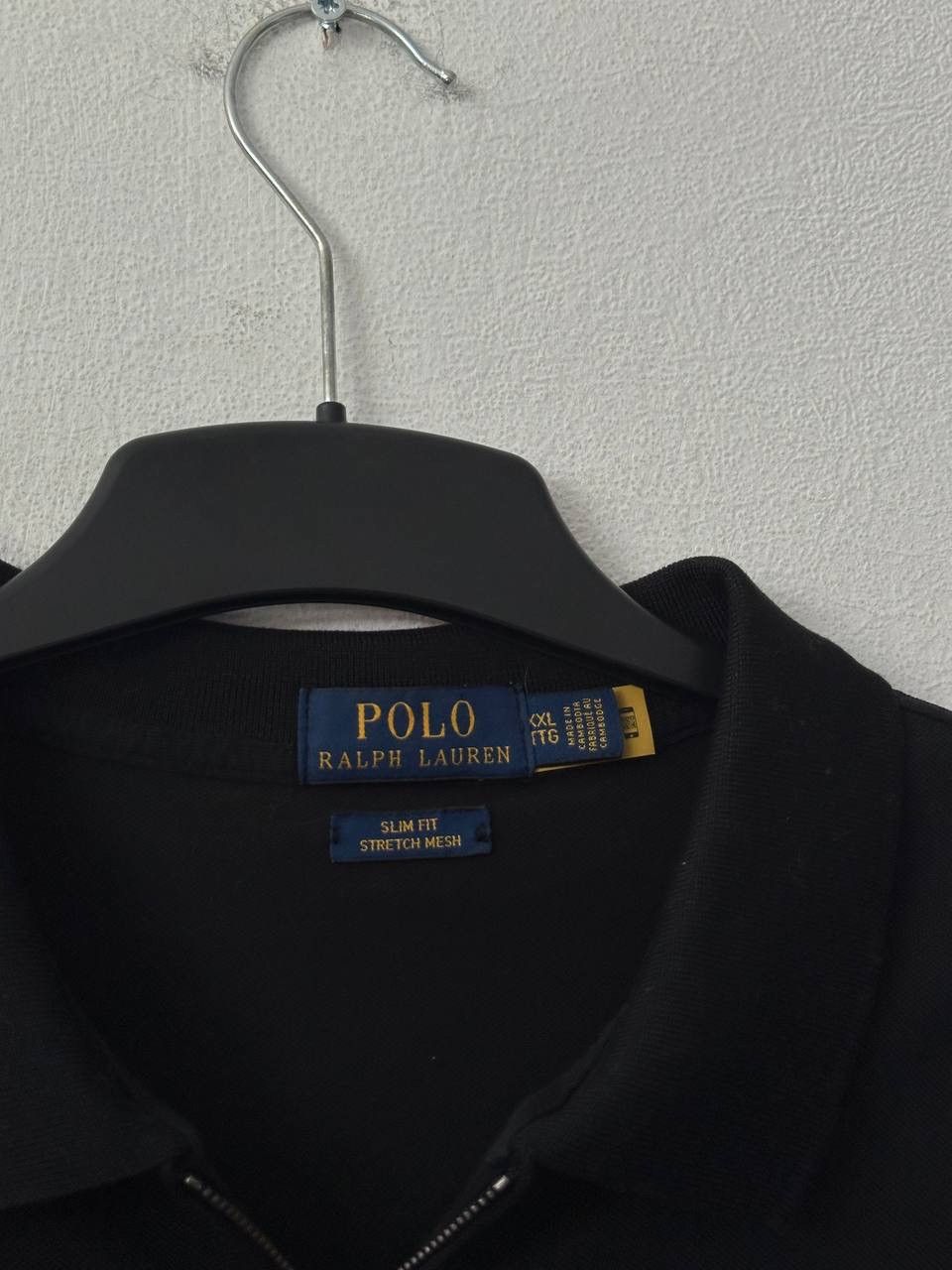 Polo Ralph Lauren Polo Ralph Lauren Quarter Zip Polo Shirt Black Mens 2XL Size US XXL / EU 58 / 5 - 7 Thumbnail