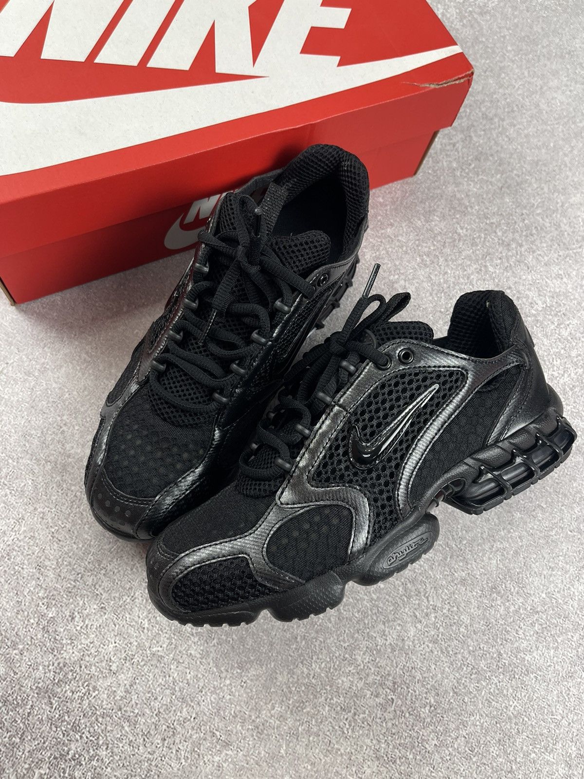 Nike Nike Air Zoom Spiridron Cage 2 Triple Black Size US 7 Size US 7 / EU 40 - 3 Thumbnail