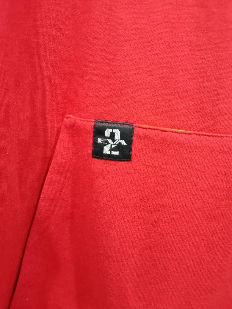 Anime EVANGELION ANIME HALFZIPPER RED HOODIE MEDIUM SAIZ Size US M / EU 48-50 / 2 - 6 Thumbnail