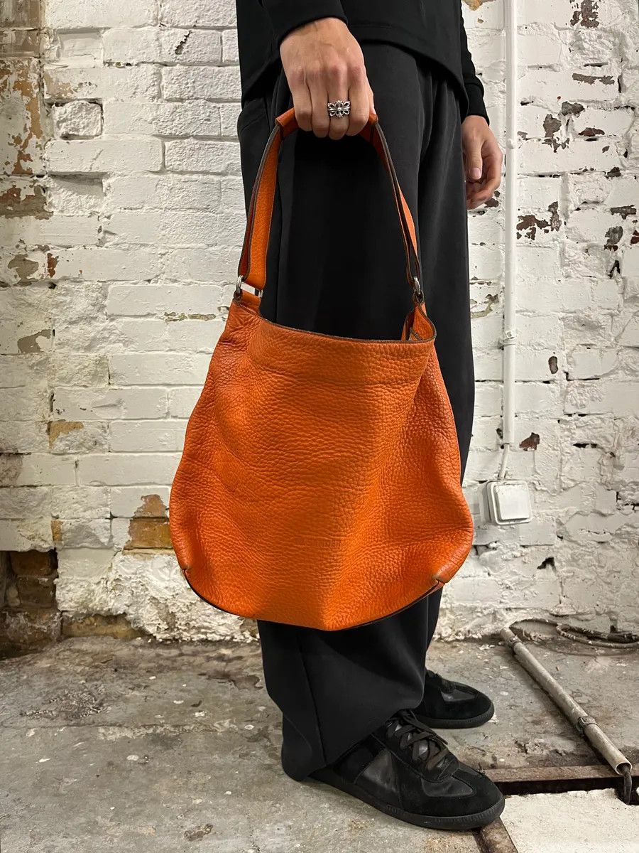 Jil Sander Jil Sander Orange Handle Leather Bag Size ONE SIZE - 2 Thumbnail