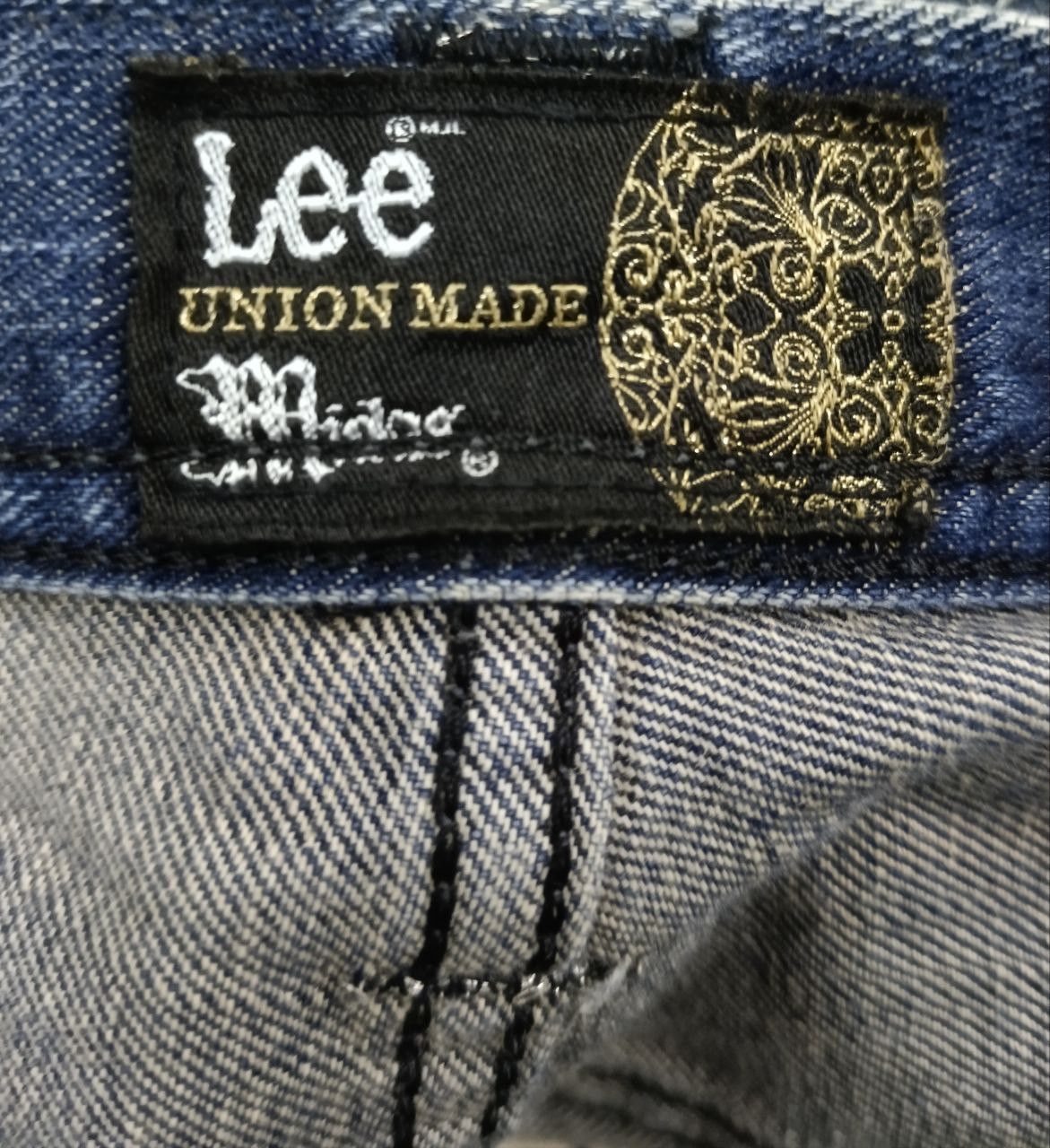 Japanese Brand FLARE SICK LEE X MIDAS DENIM PANTS Size US 29 - 6 Thumbnail