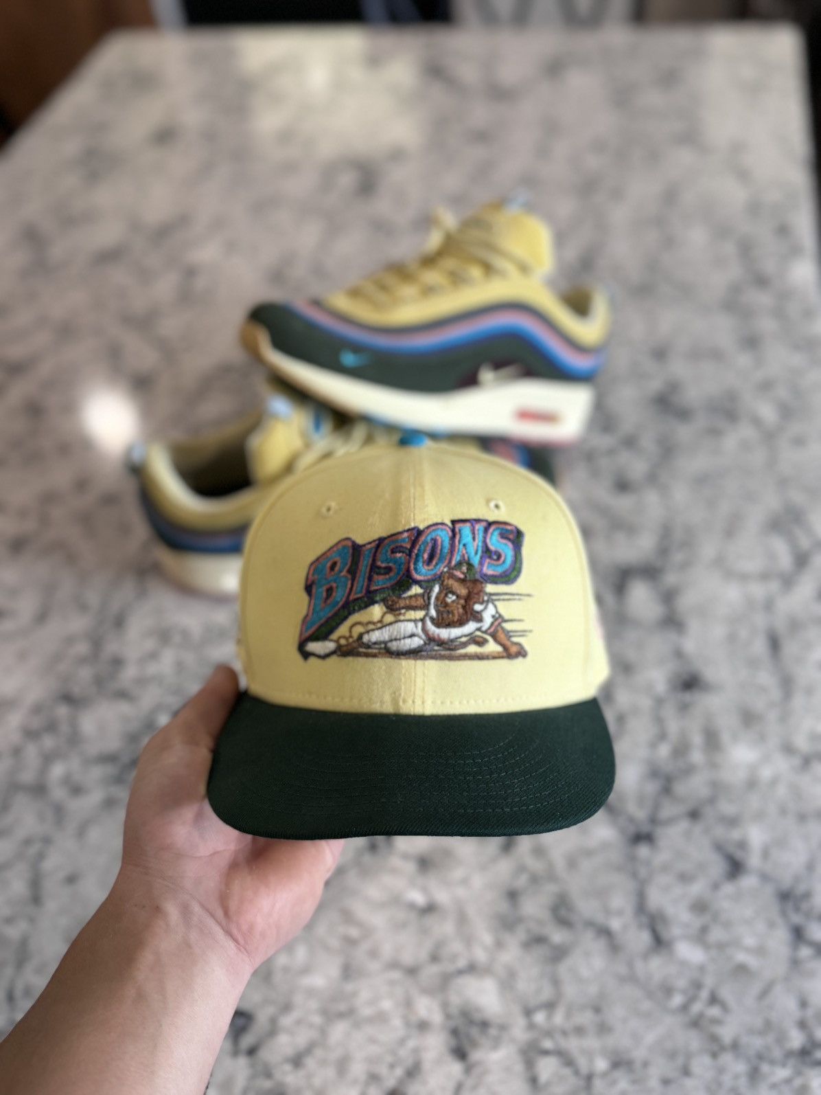 New Era RARE Sean Wotherspoon “Bisons” Fitted Size 32 - 1 Thumbnail