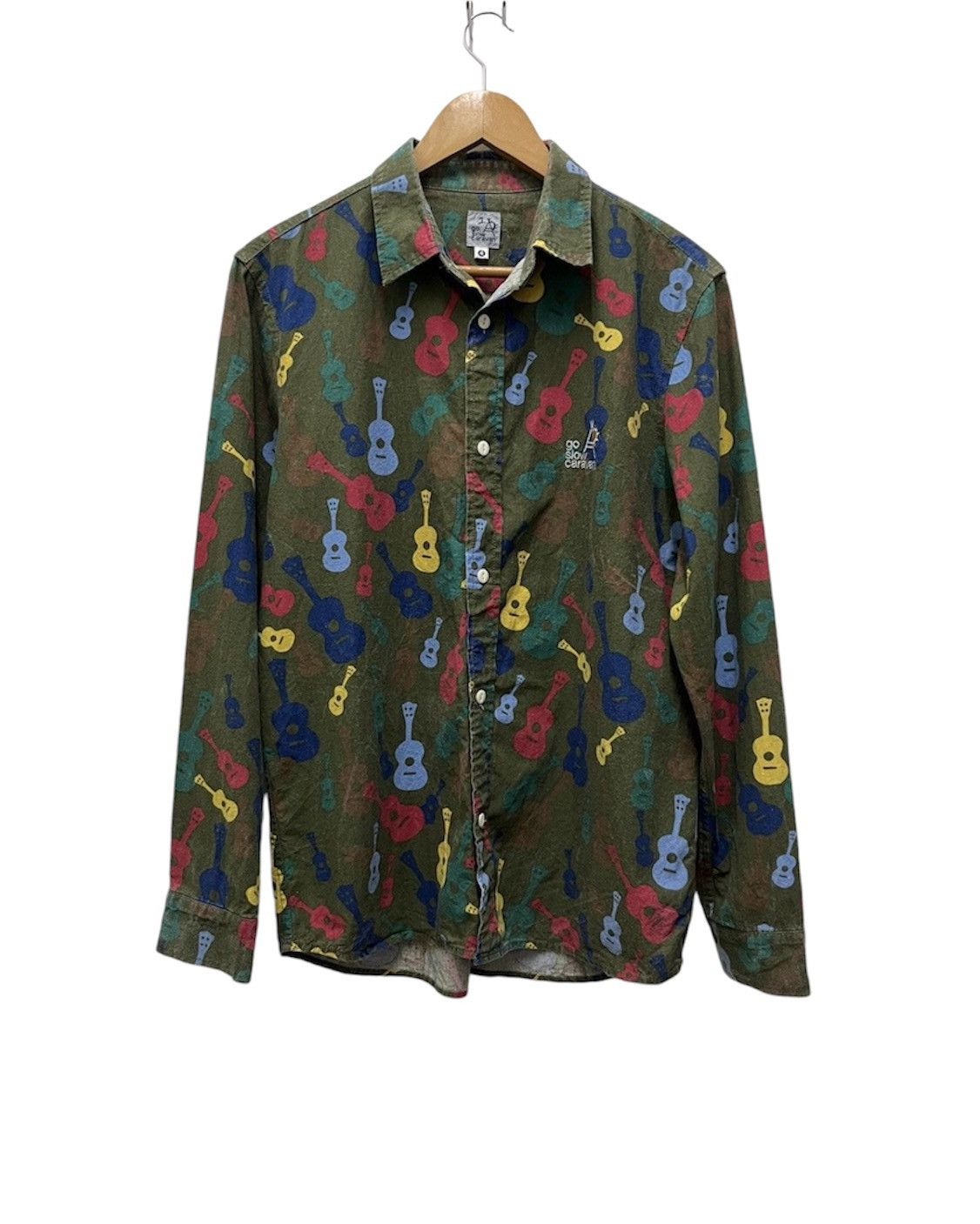 go slow caravan Go Slow Caravan Full Print Shirt Button Ups Size US L / EU 52-54 / 3 - 1 Thumbnail