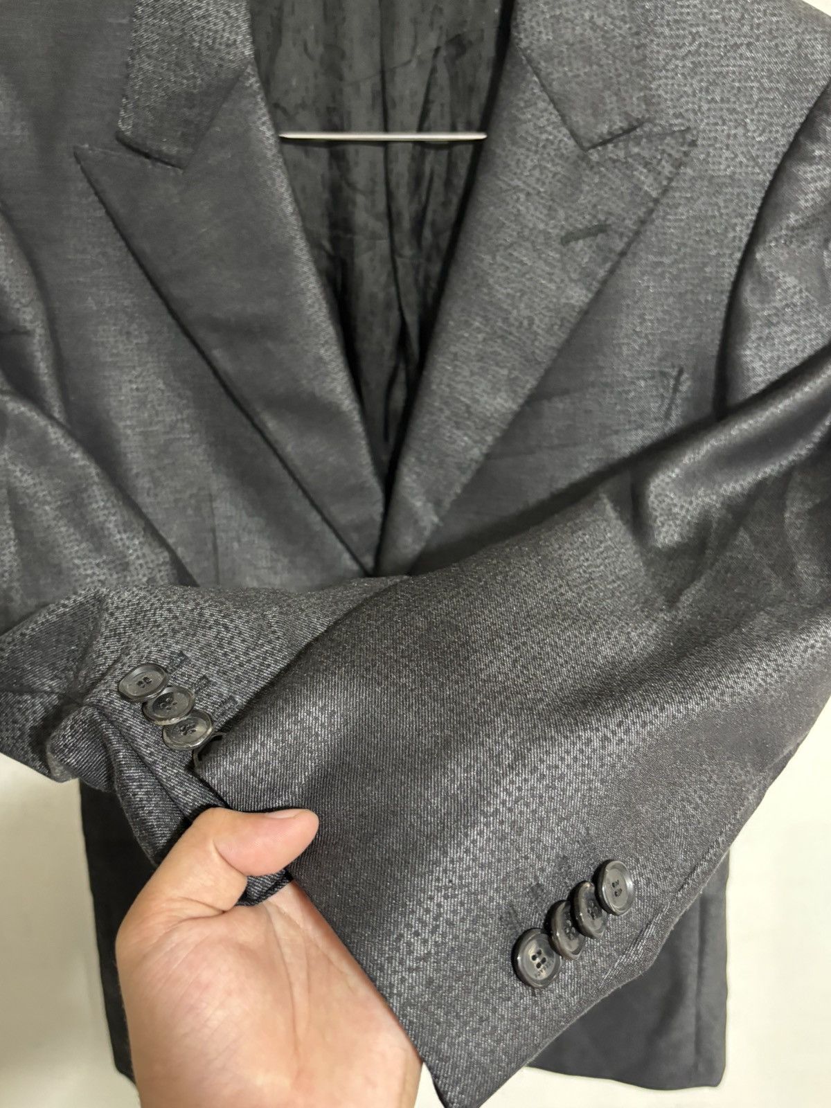 Versace Versace Tailor Made Slim Fit Blazer Coat Size 48S - 3 Thumbnail