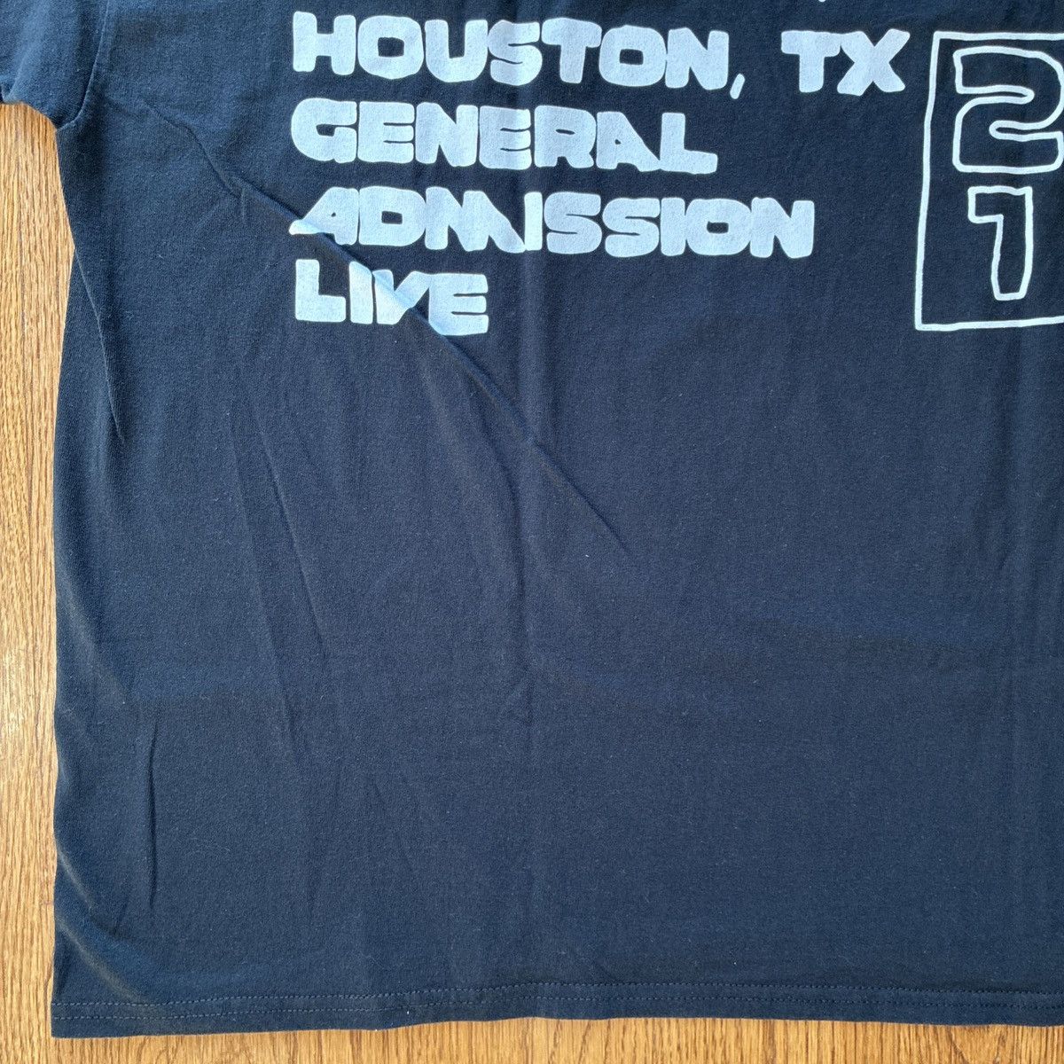 Travis Scott XL Travis Scott Astroworld Houston 2019 Staff Tee Black New Size US XL / EU 56 / 4 - 8 Thumbnail