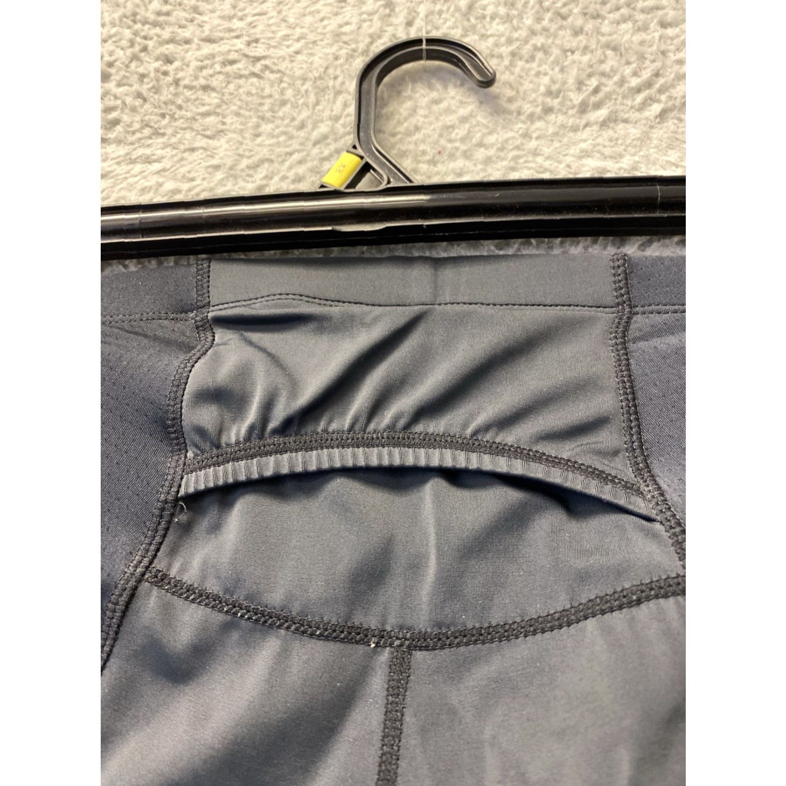 Vintage Trayl Dri-Fit 8" Biker Shorts XL Unisex Black Polyester Blend Solid Pockets High-Waisted 8" Inseam Button? (Note: Original contains no buttons) Size 40" / US 18 - 5 Thumbnail
