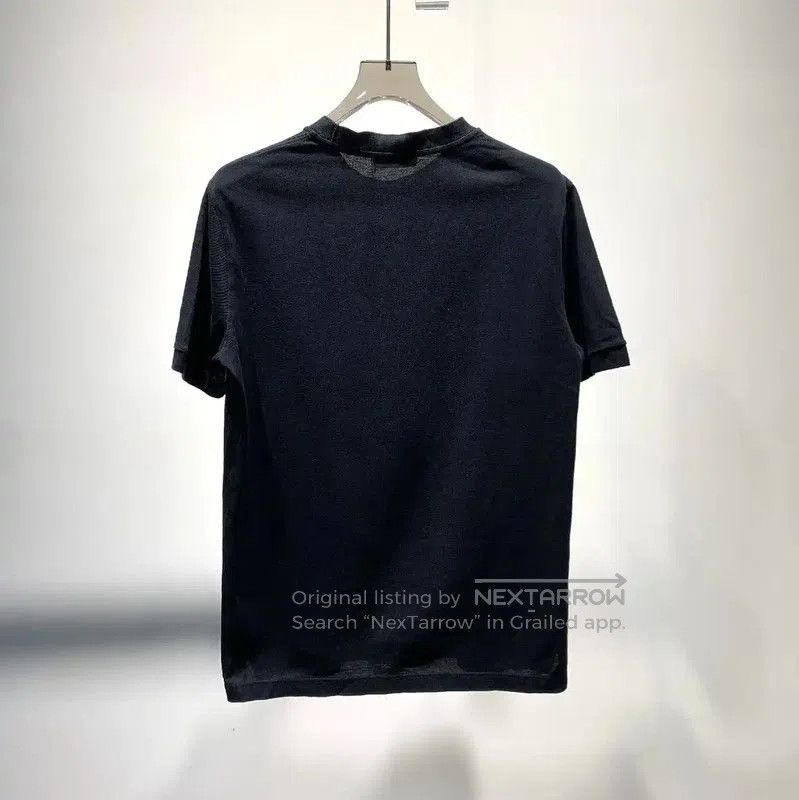 Prada Prada Black Cotton Men's T-Shirt. Size US M / EU 48-50 / 2 - 8 Thumbnail