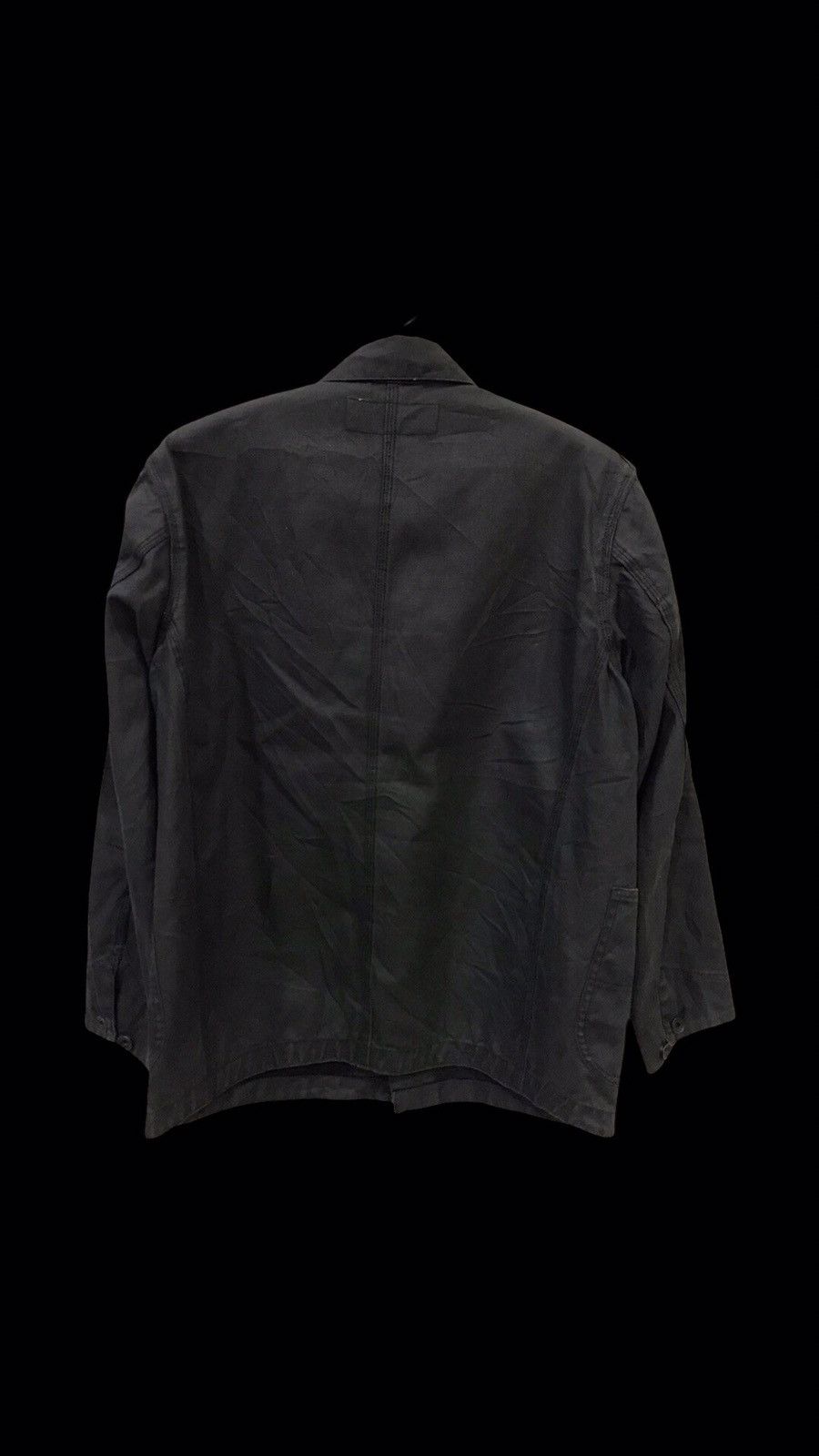 Japanese Brand ROYAL BLUE Japan Chore Coat Iron Donut Button Size US L / EU 52-54 / 3 - 2 Thumbnail