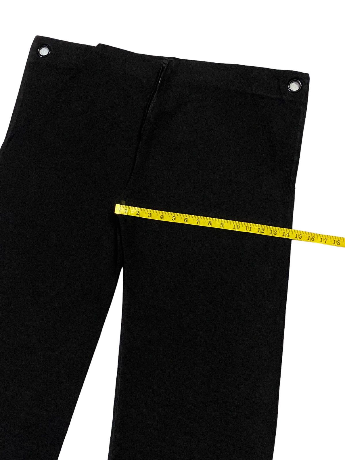 Maison Margiela Maison Margiela Black Baggy Wide Leg Jeans Size 26" / US 2 / IT 38 - 8 Thumbnail