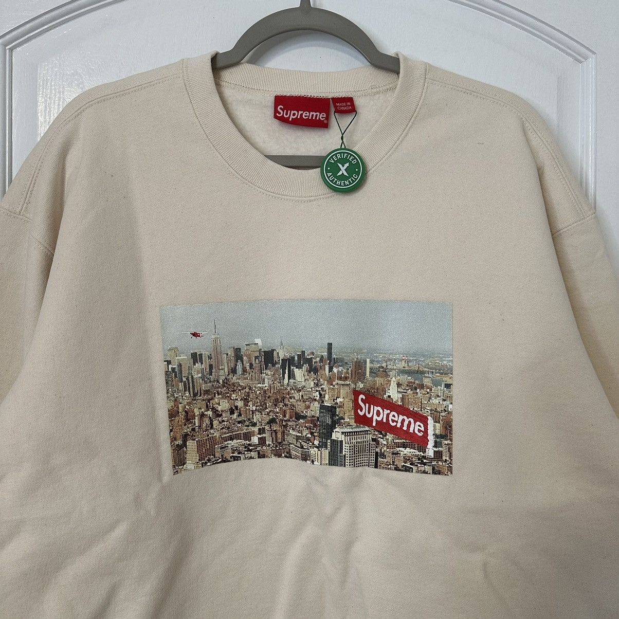 トップス Supreme 20FW Aerial Crewneck L size Supreme Aerial Crewneck (FW20) - $148