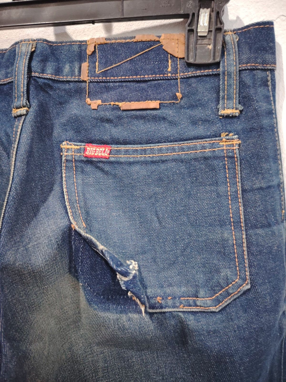 Japanese Brand Distressed dark blue japan jeans Size 30" / US 8 / IT 44 - 7 Thumbnail
