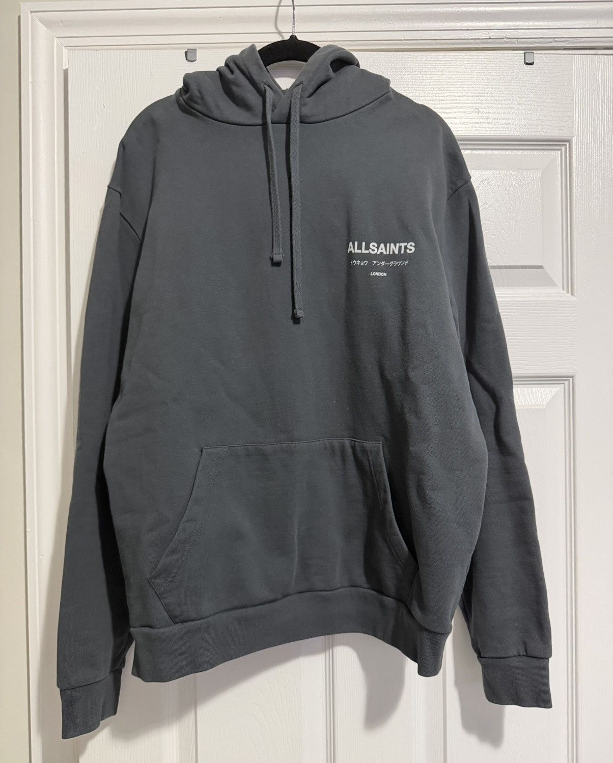 Allsaints ALLSAINTS Underground Oversized Pullover Hoodie Size Small Size US S / EU 44-46 / 1 - 2 Thumbnail
