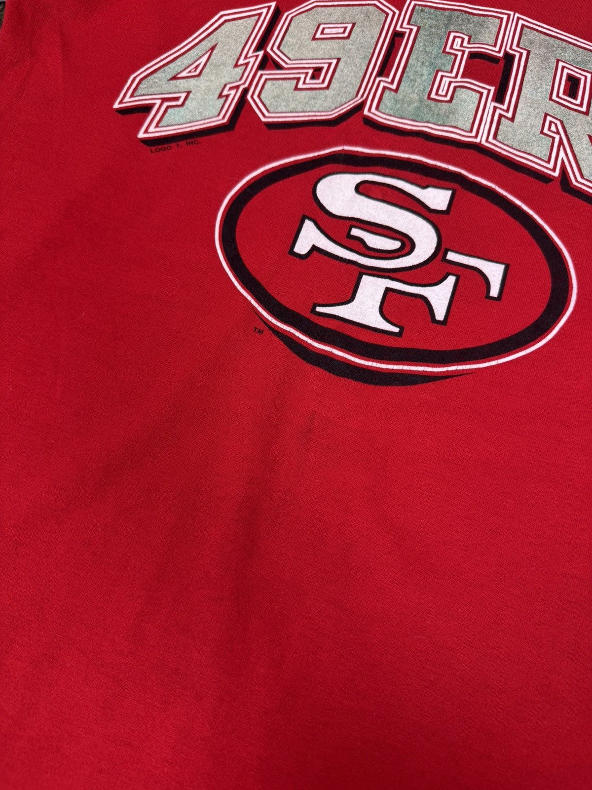 NFL Vintage NFL Logo 7 80s San Francisco 49ers Jersey Made USA Size US L / EU 52-54 / 3 - 5 Thumbnail