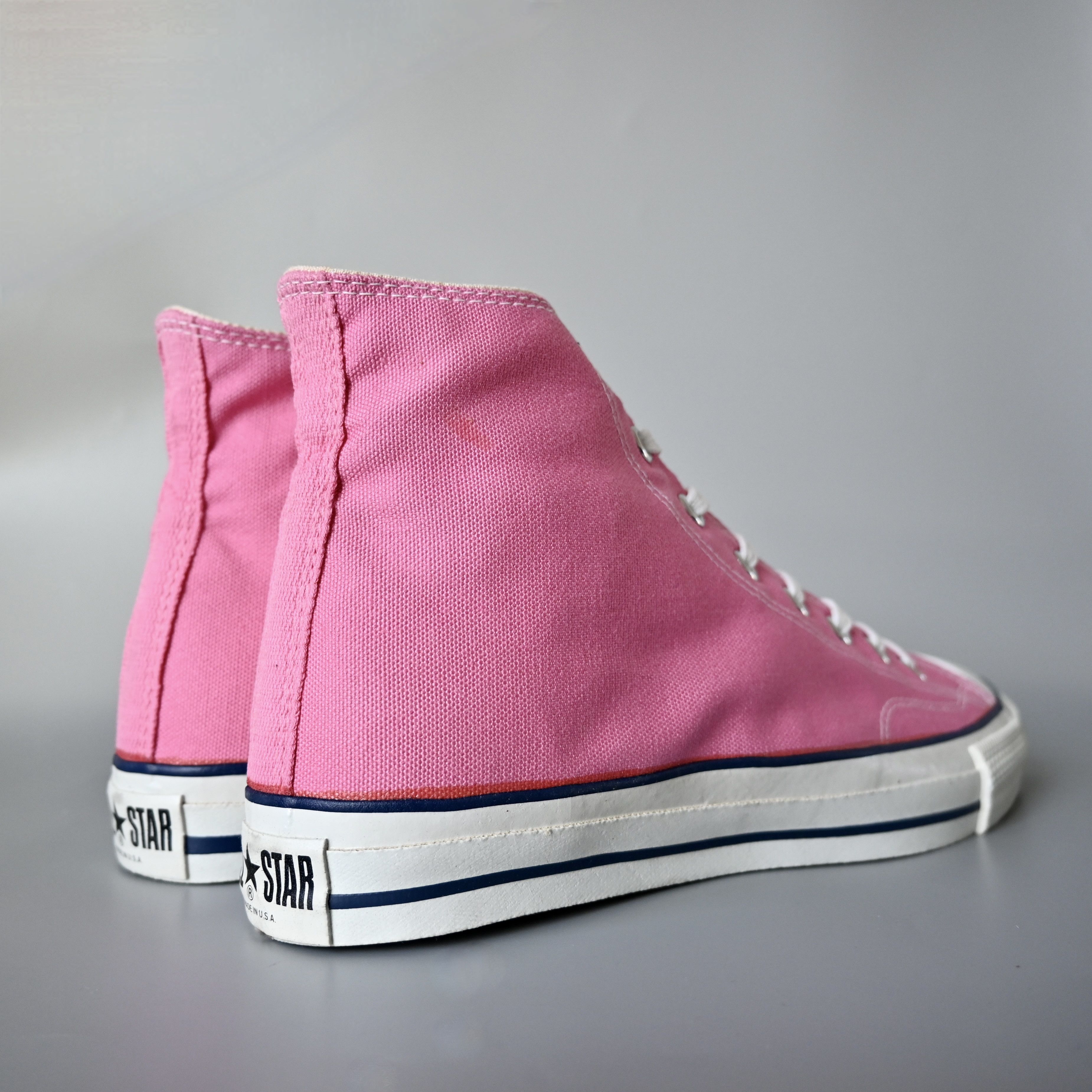 Converse DEADSTOCK, VTG 1980s Converse ALL STAR HI, Chuck Taylor Size US 11.5 / EU 44-45 - 6 Thumbnail