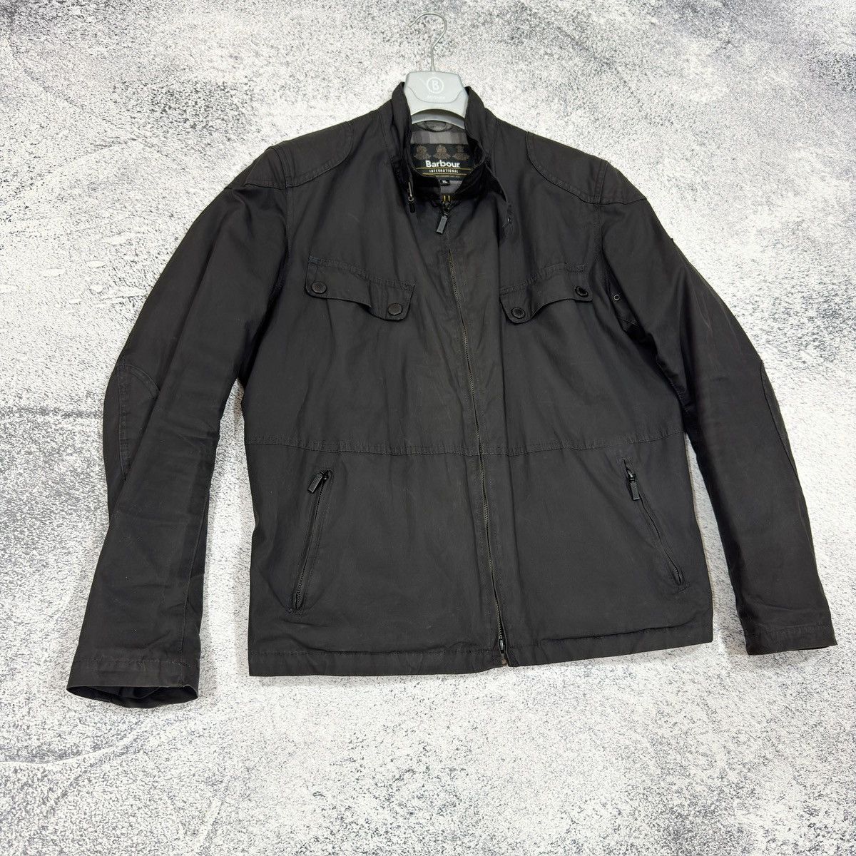 Barbour × Designer Waxed Barbour International Rebel Jacket XL size Size US XL / EU 56 / 4 - 2 Thumbnail