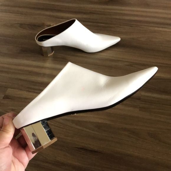 Proenza Schouler Proenza Scouler Mirrored Mule Heels Plexi Sold Out Size US 8 / IT 38 - 1 Thumbnail