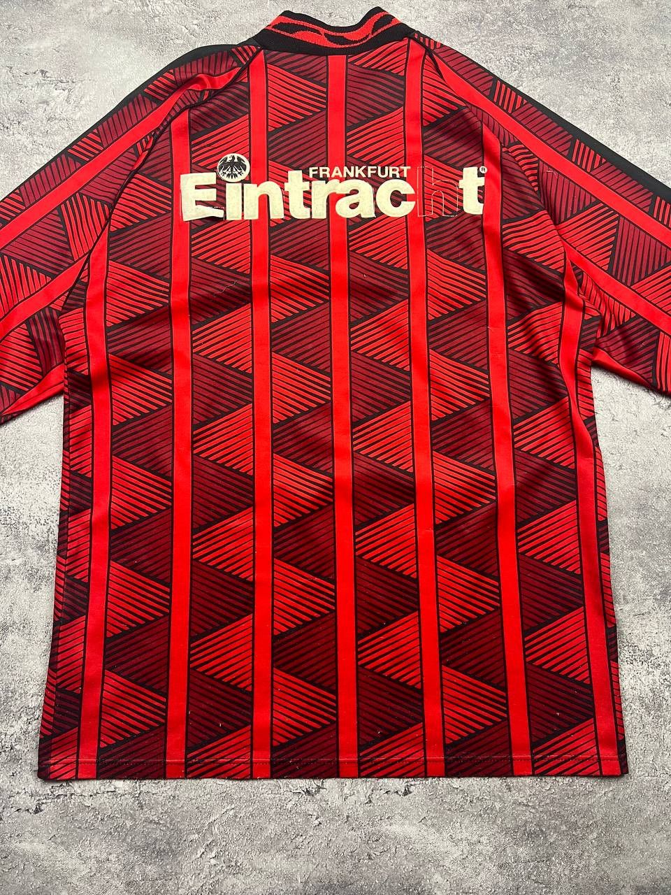 Puma Eintracht Frankfurt 1995-1996 Home Long Sleeve Jersey Size US M / EU 48-50 / 2 - 14 Thumbnail