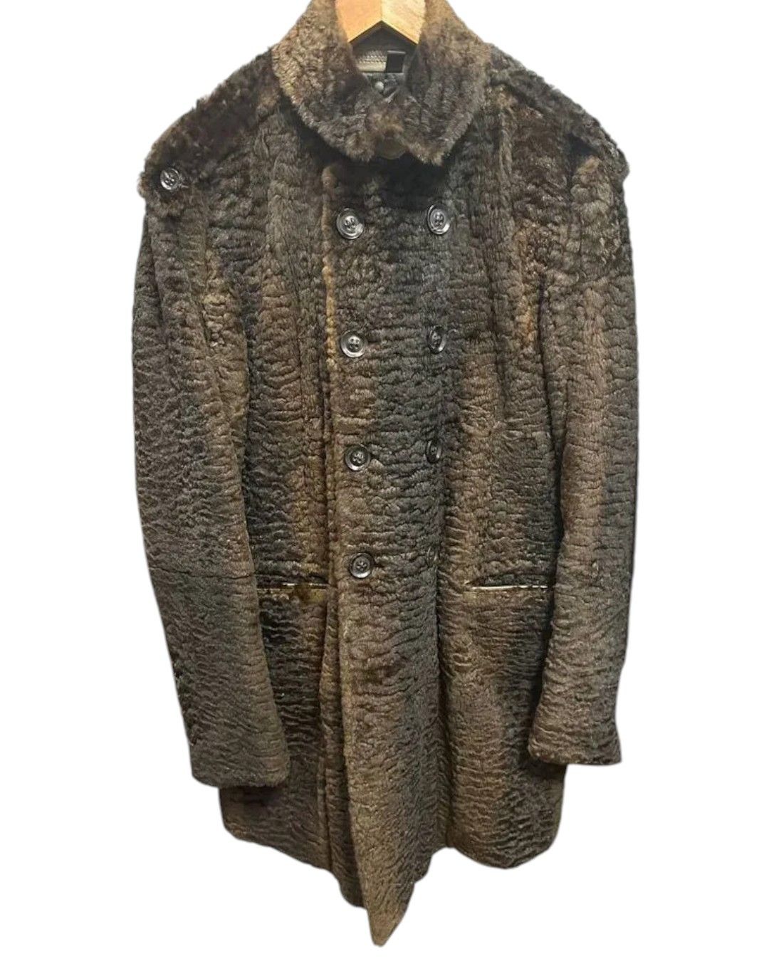 Burberry Prorsum F/W 2011 RUNWAY REX RABBIT FUR COAT Size US M / EU 48-50 / 2 - 2 Thumbnail