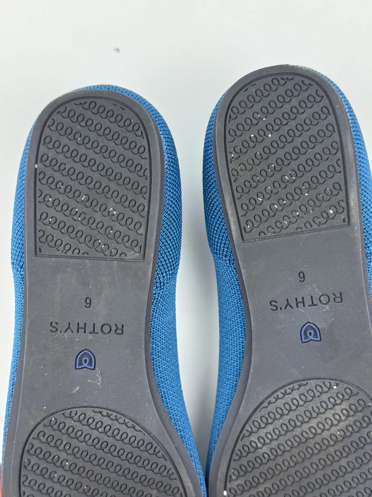Rothy's Rothys Flats Women's 6 Pacific Blue Square Toe Size US 6 / IT 36 - 2 Thumbnail