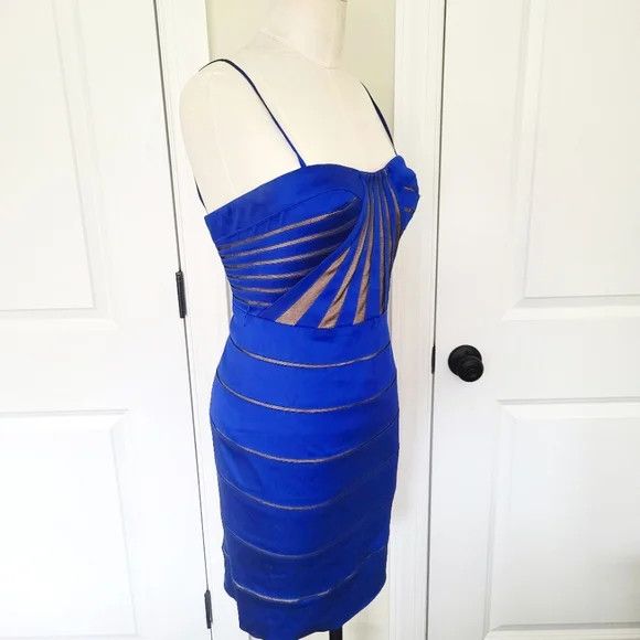 Other Aidan Mattox Convertible Bodycon Cocktail Dress Size XS / US 0-2 / IT 36-38 - 3 Thumbnail
