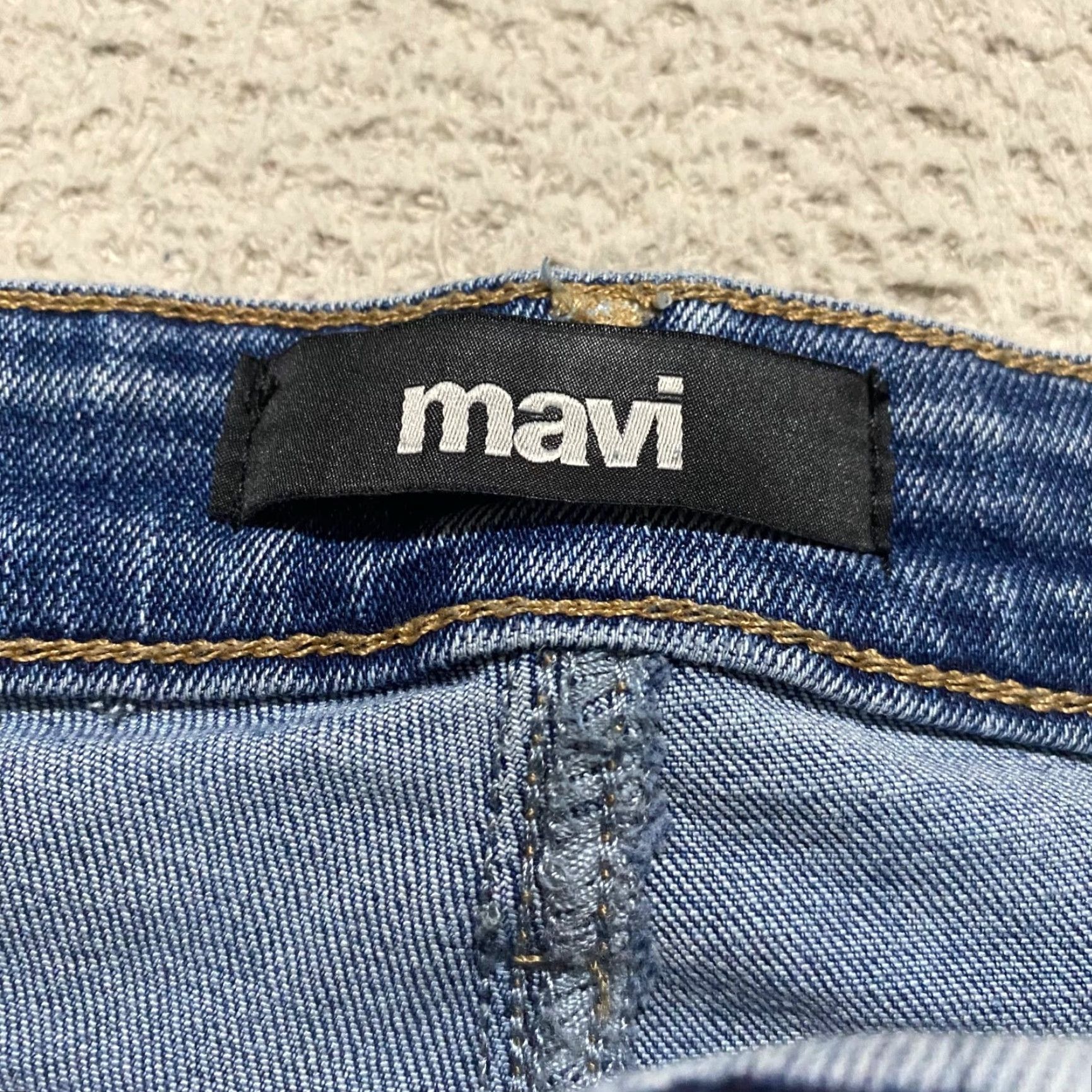 Vintage Mavi Jeans Mens 30x32 Blue Denim Medium Wash Jake Slim Straight Mid Rise Size US 30 / EU 46 - 3 Thumbnail