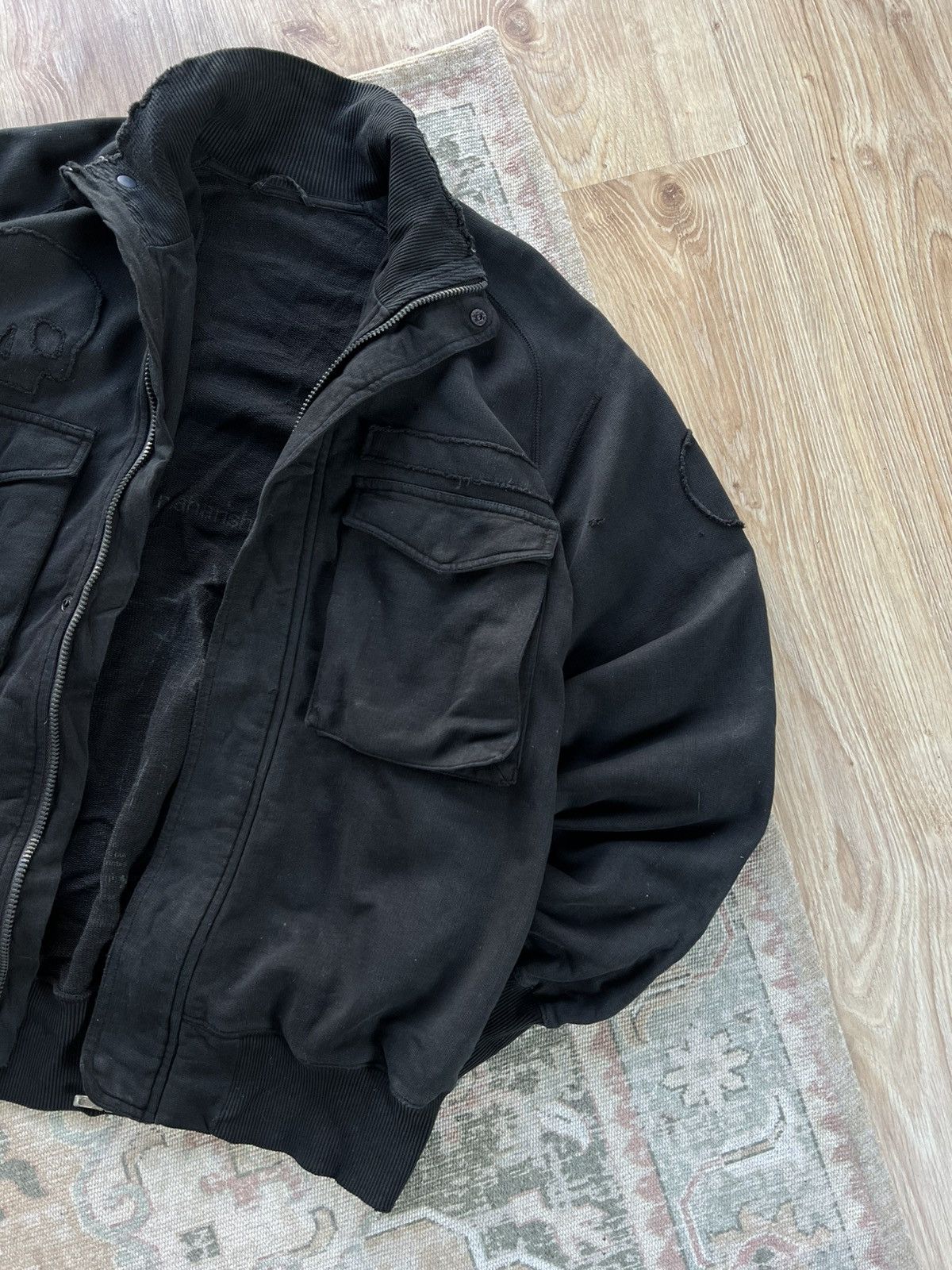 Maharishi Maharishi Bomber vintage zip hooded jacket Size US XL / EU 56 / 4 - 2 Thumbnail
