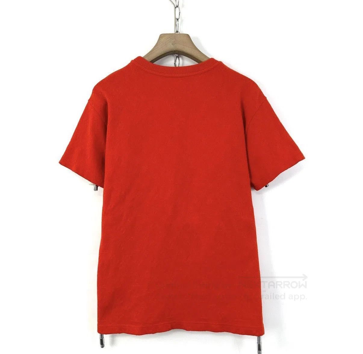 Louis Vuitton Red Short-Sleeve T-Shirt with Chest Pocket. Size US XS / EU 42 / 0 - 2 Thumbnail