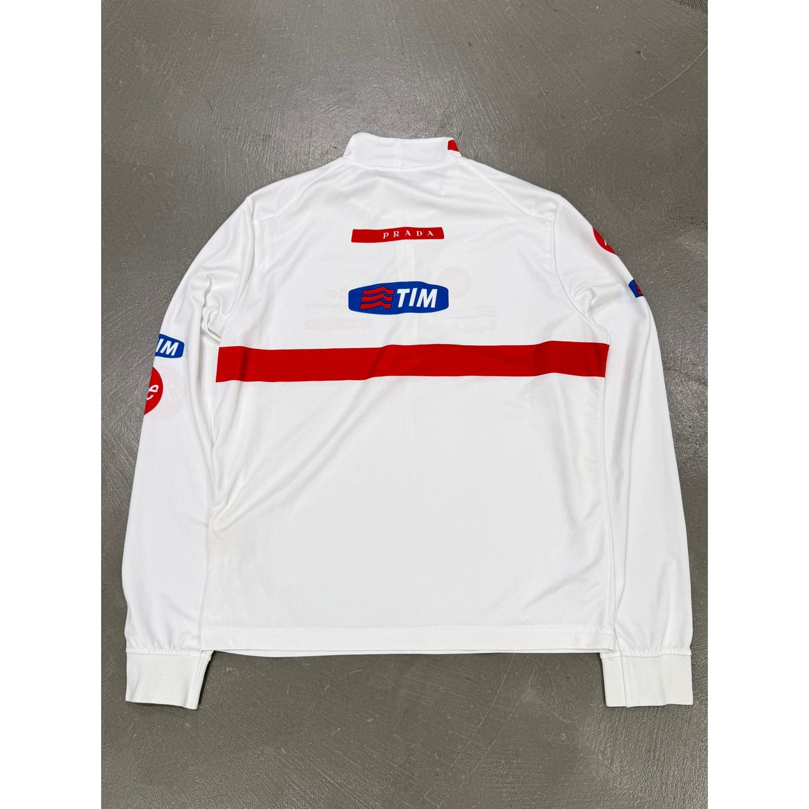 Prada 2006 Prada Luna Rossa sailing team technical longsleeve Size US L / EU 52-54 / 3 - 2 Thumbnail