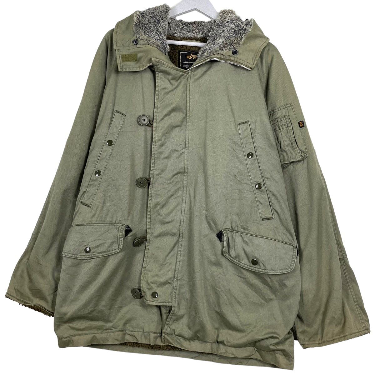 Alpha Industries × Vintage 💥ALPHA INDUSTRIES FIELD SURVIVAL WARM JACKET Size US L / EU 52-54 / 3 - 2 Thumbnail