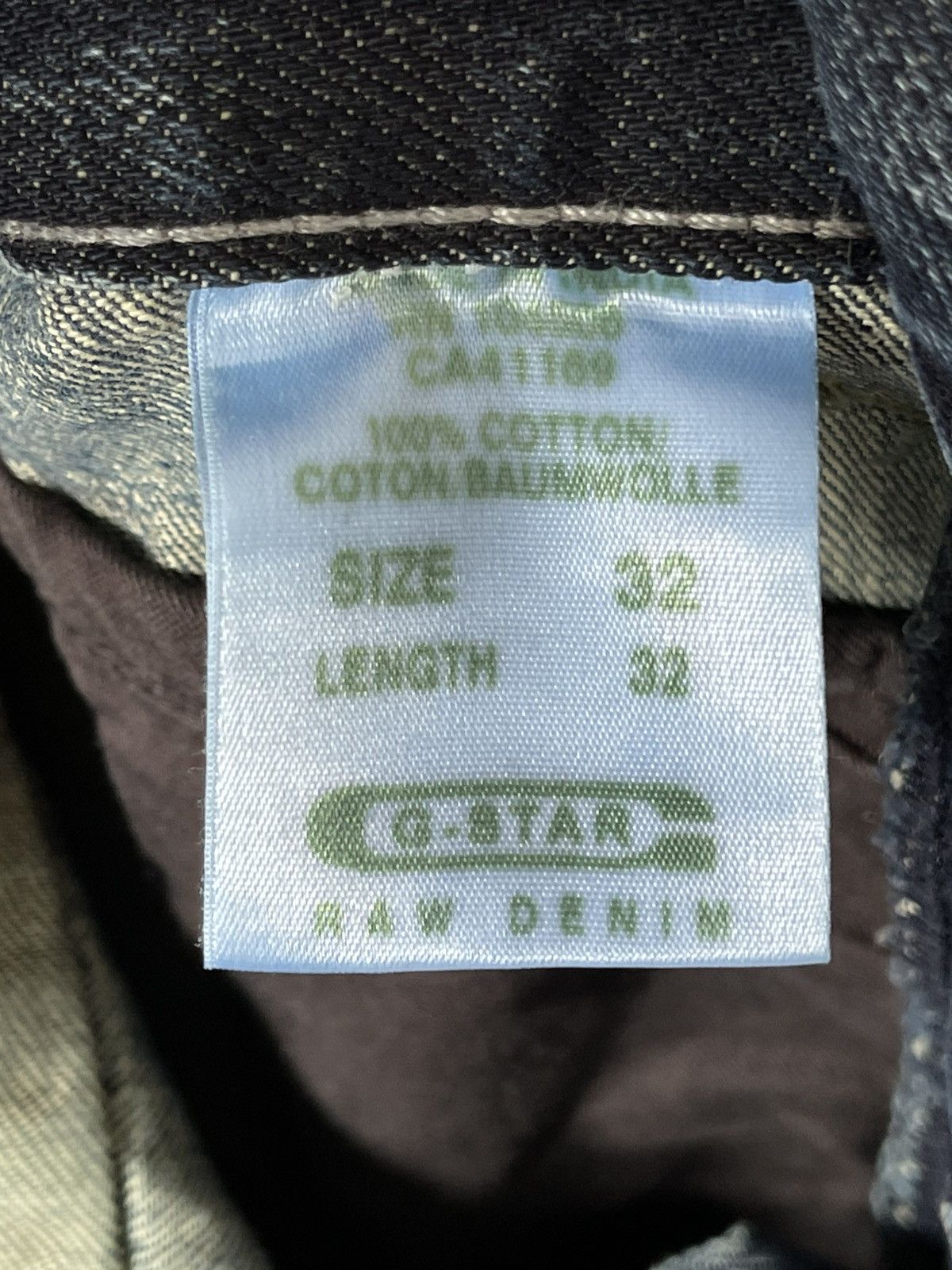 G-Star 90's Vintage G-Star Raw Buckle Back Dirty Wash Y2k Jeans Size US 32 / EU 48 - 17 Thumbnail