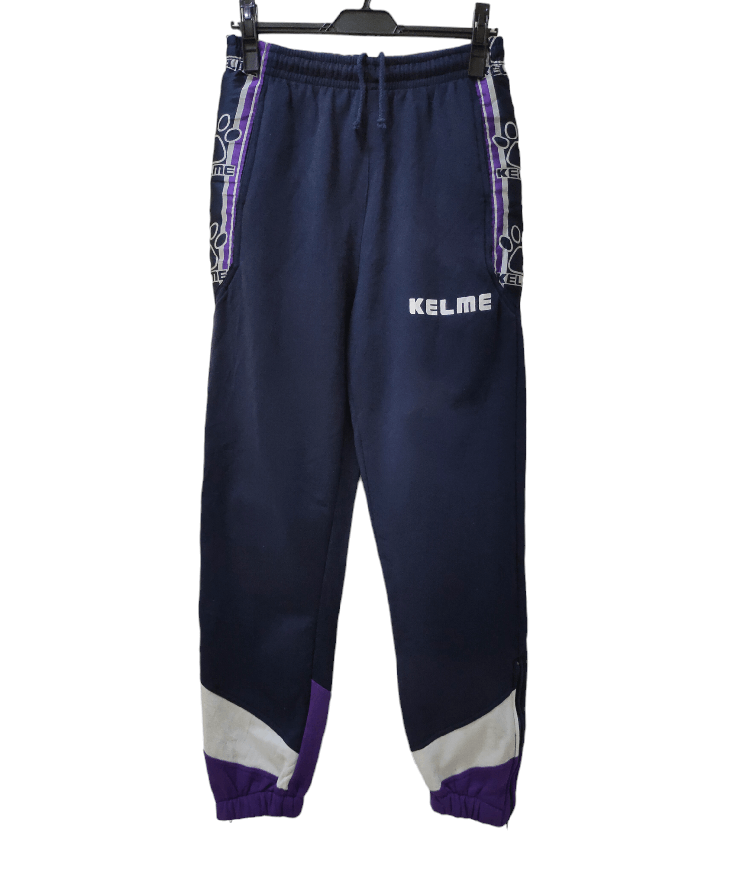 image of Vintage 90's Real Madrid Kelme Made In Spain Track Pants, Men's (Size 32)
