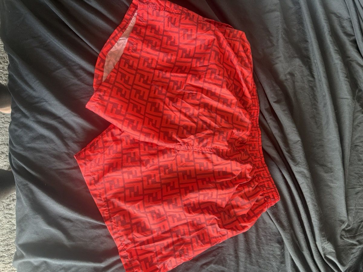 Fendi Fendi Print Swim Shorts Size US 36 / EU 52 - 2 Thumbnail