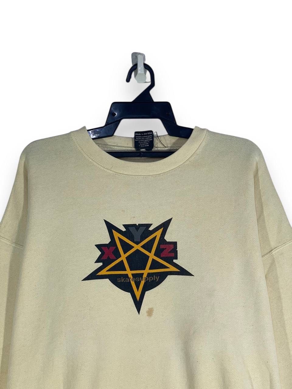 Other Vintage 90s xyz skateboard skate brand sweatshirt size XL Size US XL / EU 56 / 4 - 2 Thumbnail