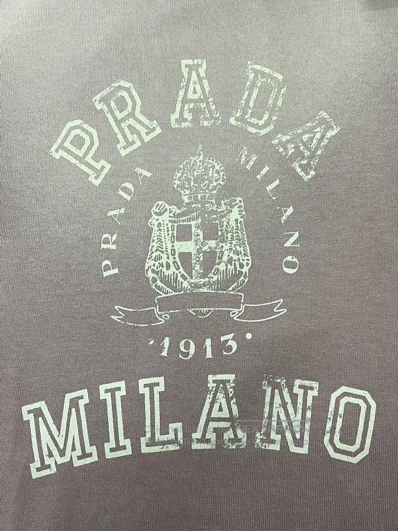 Prada Prada 25 Spring and Summer Pink Purple Gradient Letter Sho Size US S / EU 44-46 / 1 - 2 Thumbnail