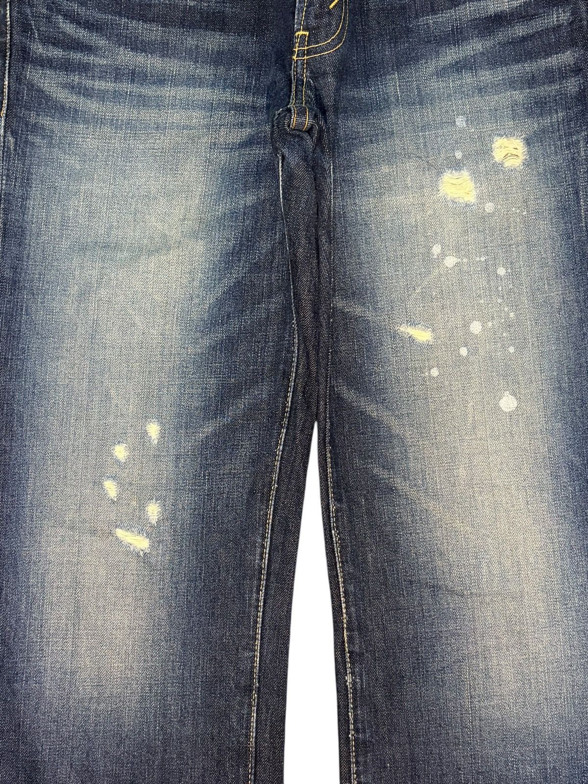 Levi's Vintage 90s Levis 502 Blue Wash Distressed Jeans Size 30" / US 8 / IT 44 - 3 Thumbnail