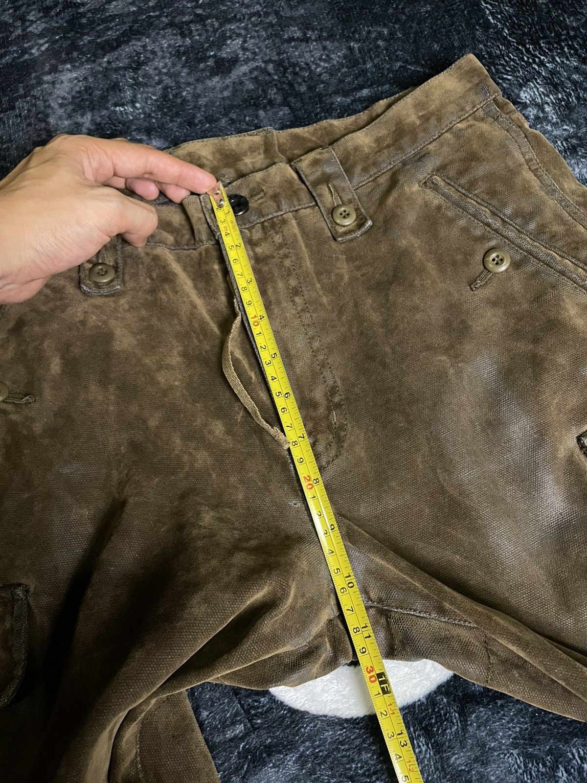 PPFM PPFM Velvet MultiPocket Cargo Pant Size US 32 / EU 48 - 16 Thumbnail
