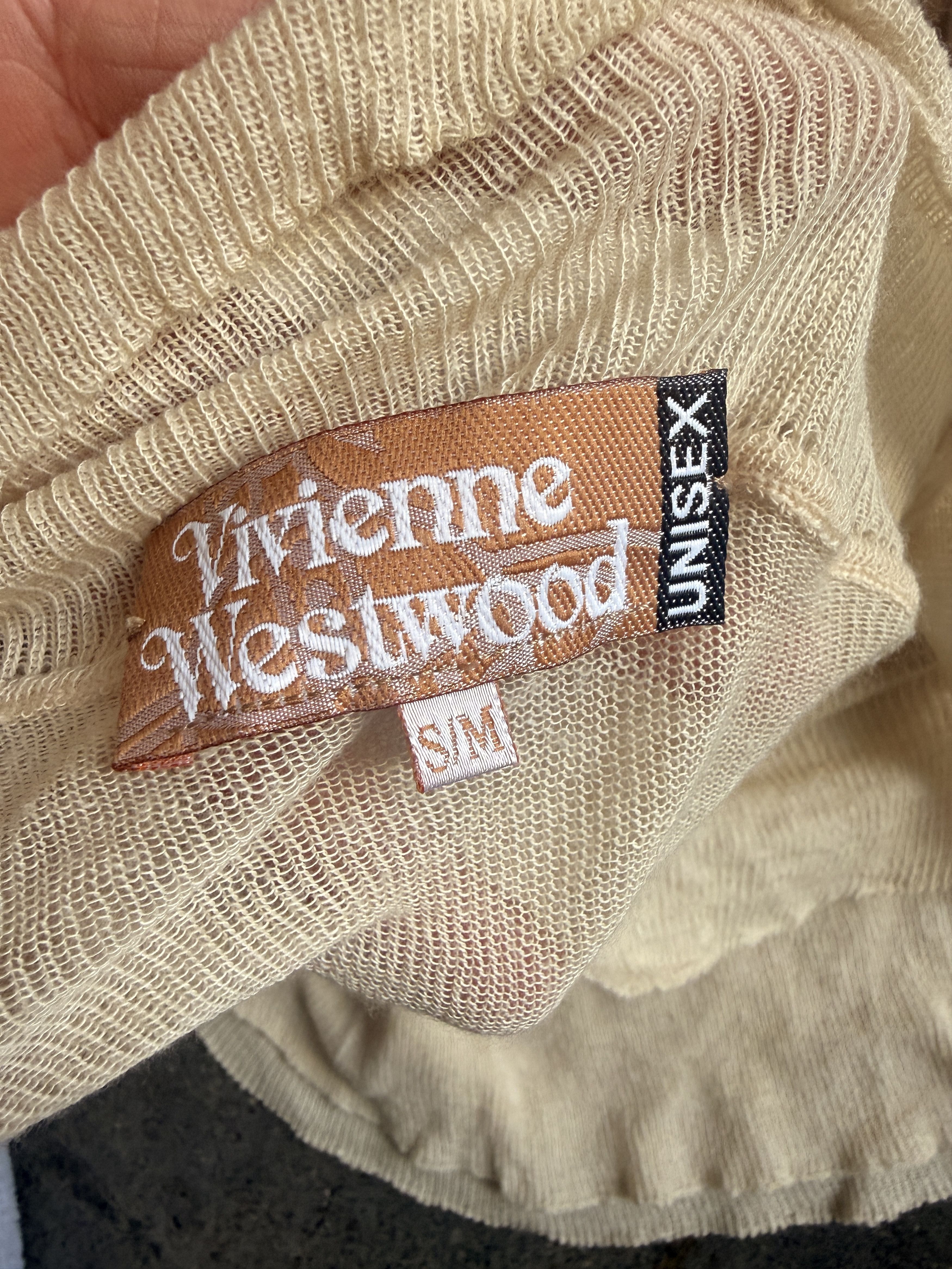 Vivienne Westwood 2014 Longsleeve Unisex Thin stretchy Vegetable Oil Mock neck Size US M / EU 48-50 / 2 - 2 Thumbnail