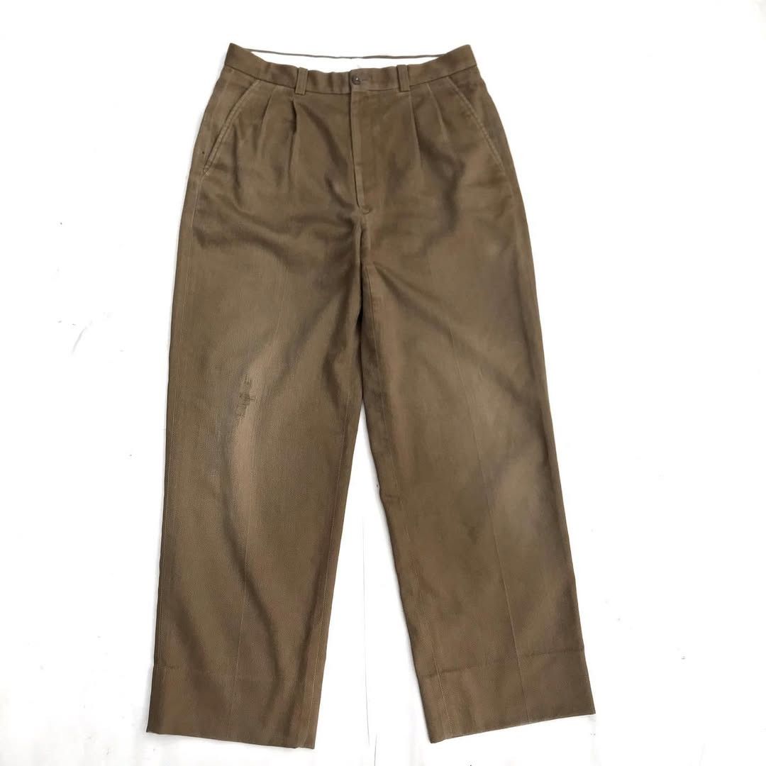 Burberry Burberry Trouser Formal Pants Semi Cordura Cotton Trouser Size US 34 / EU 50 - 6 Thumbnail