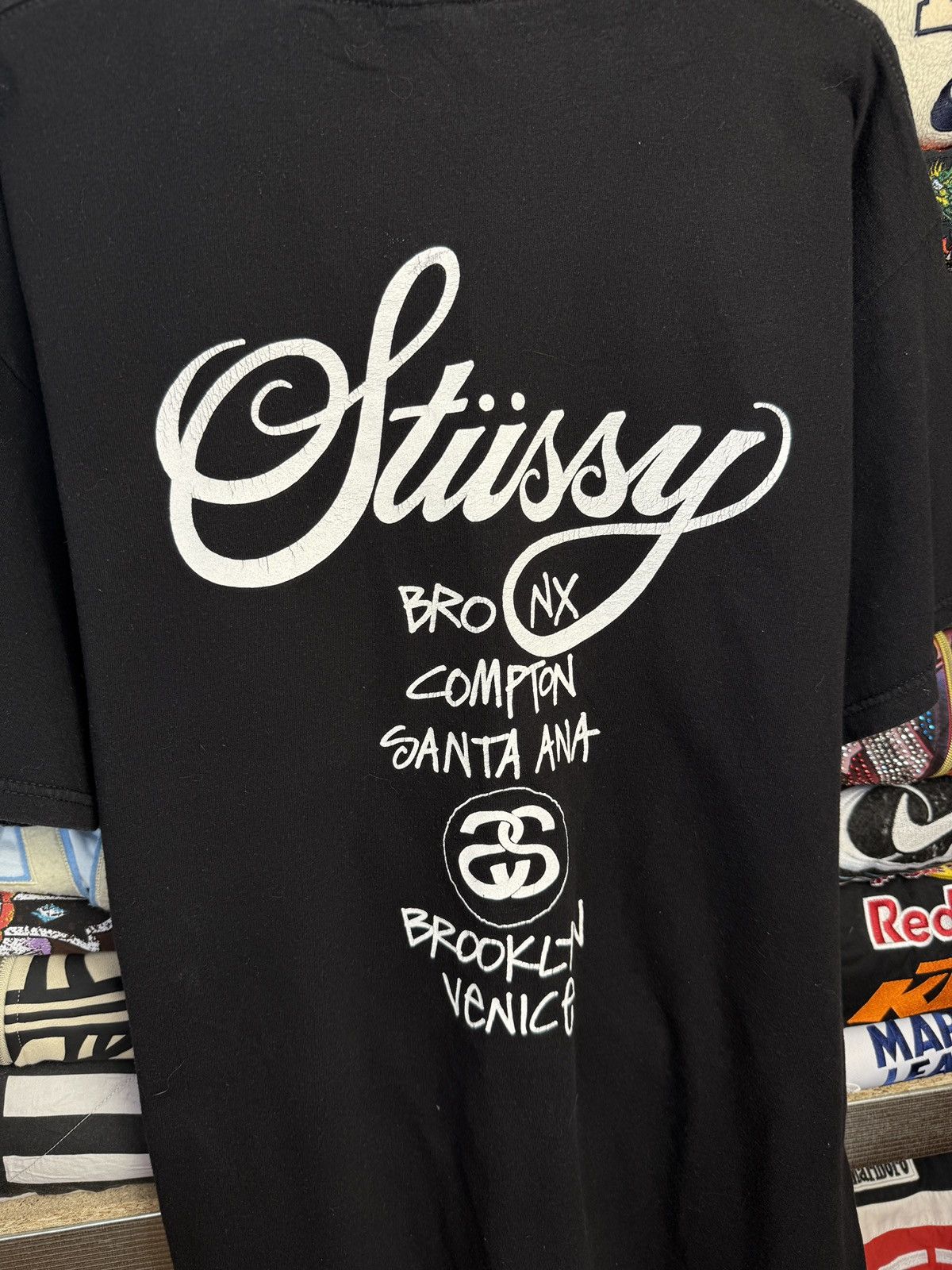 Stussy Vtg Stussy Tee Big Logo Printed Size US L / EU 52-54 / 3 - 4 Thumbnail